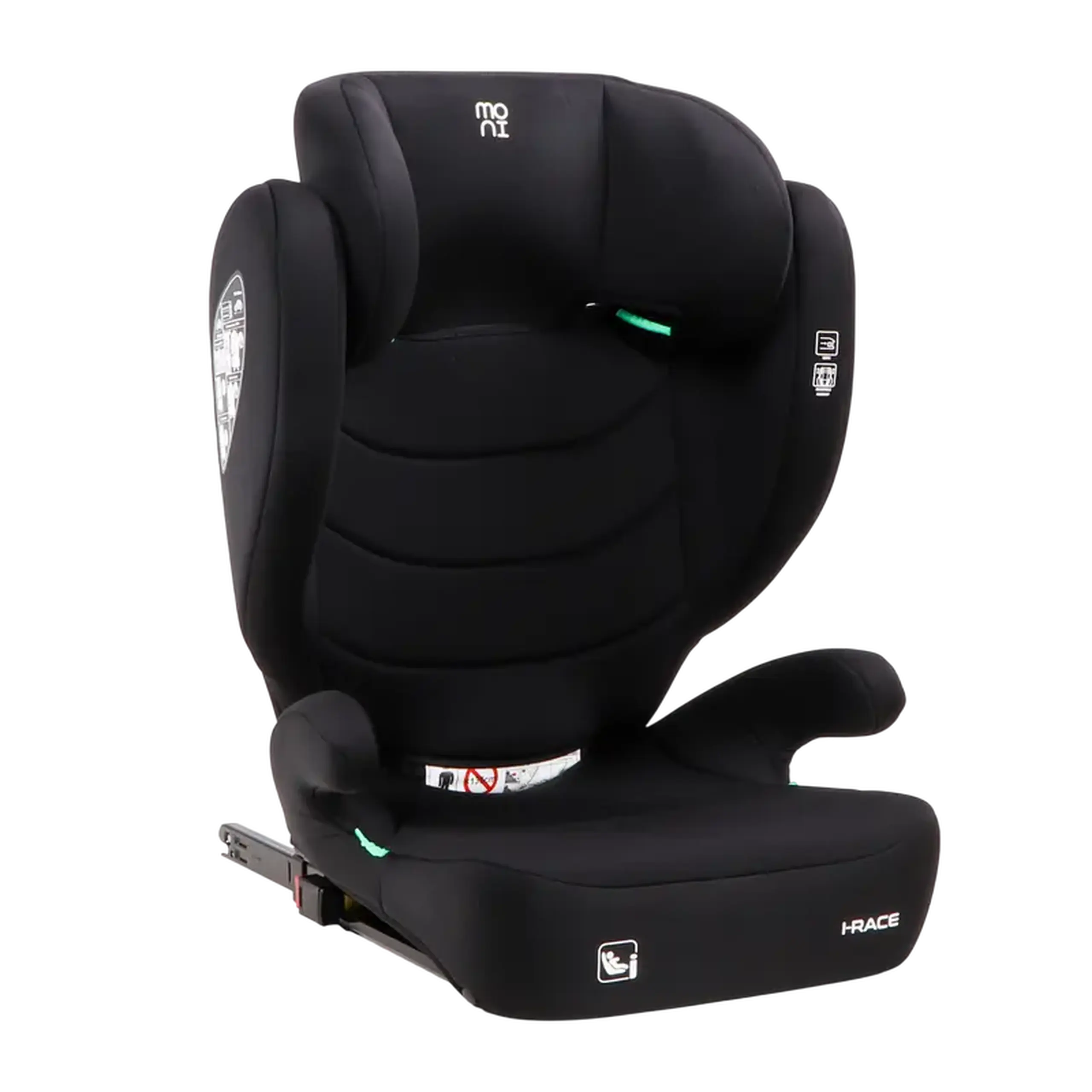 Scaun auto Moni i-Race, Grupa 3 (22-36 kg), Cosmo Black