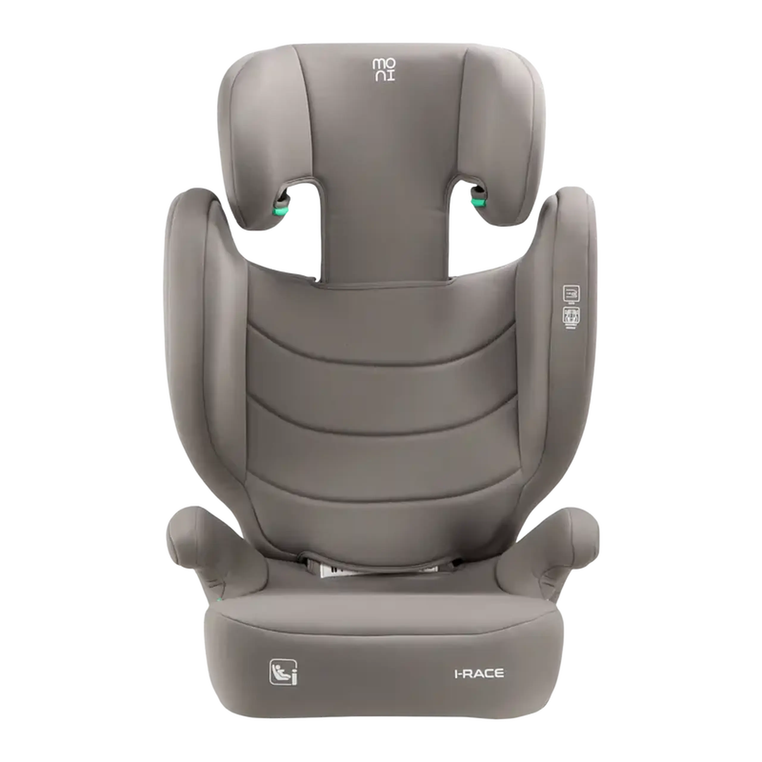 Scaun auto Moni i-Race, Grupa 3 (22-36 kg), Cool Beige