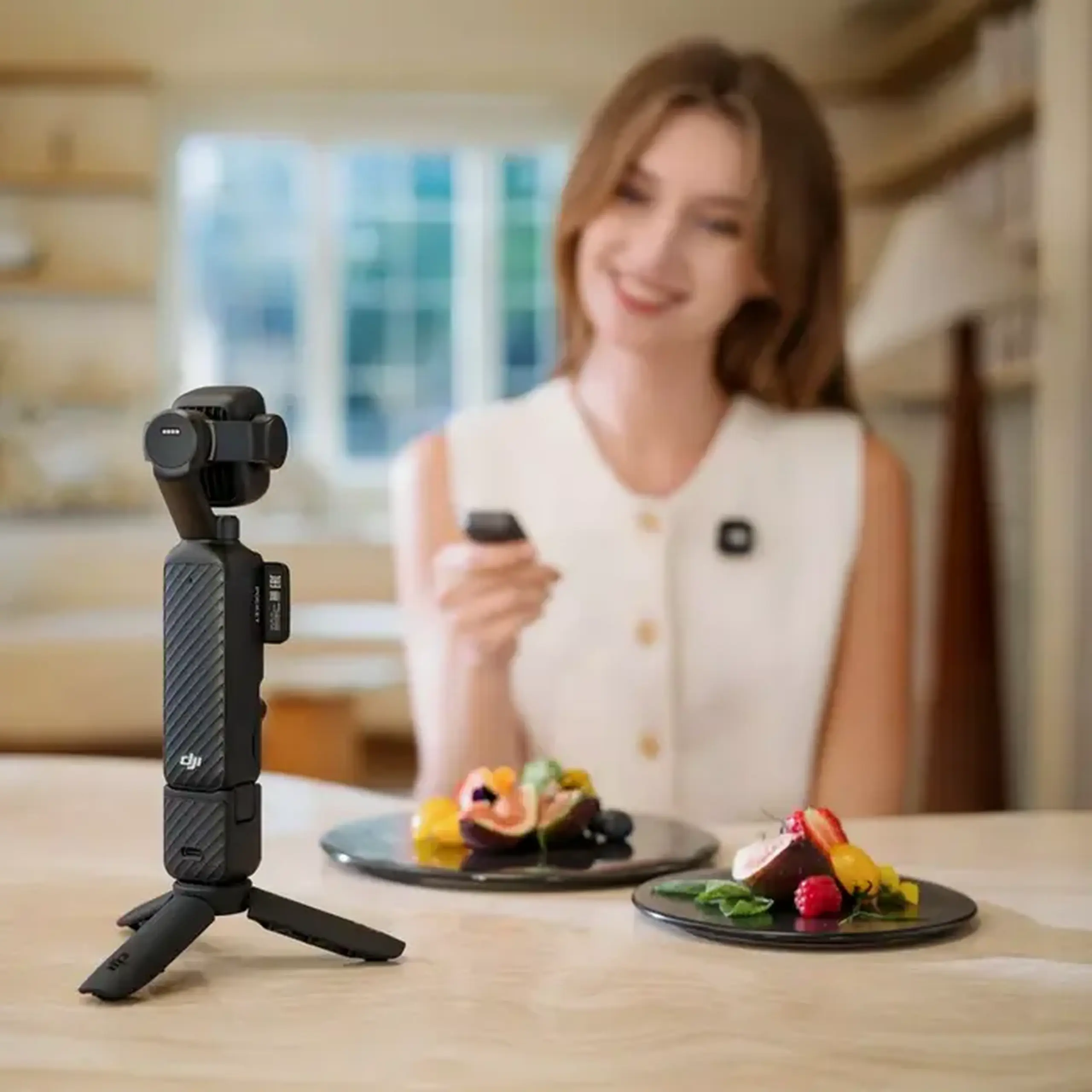Cameră Video Sport DJI Osmo Pocket 4P Standard Combo, Negru