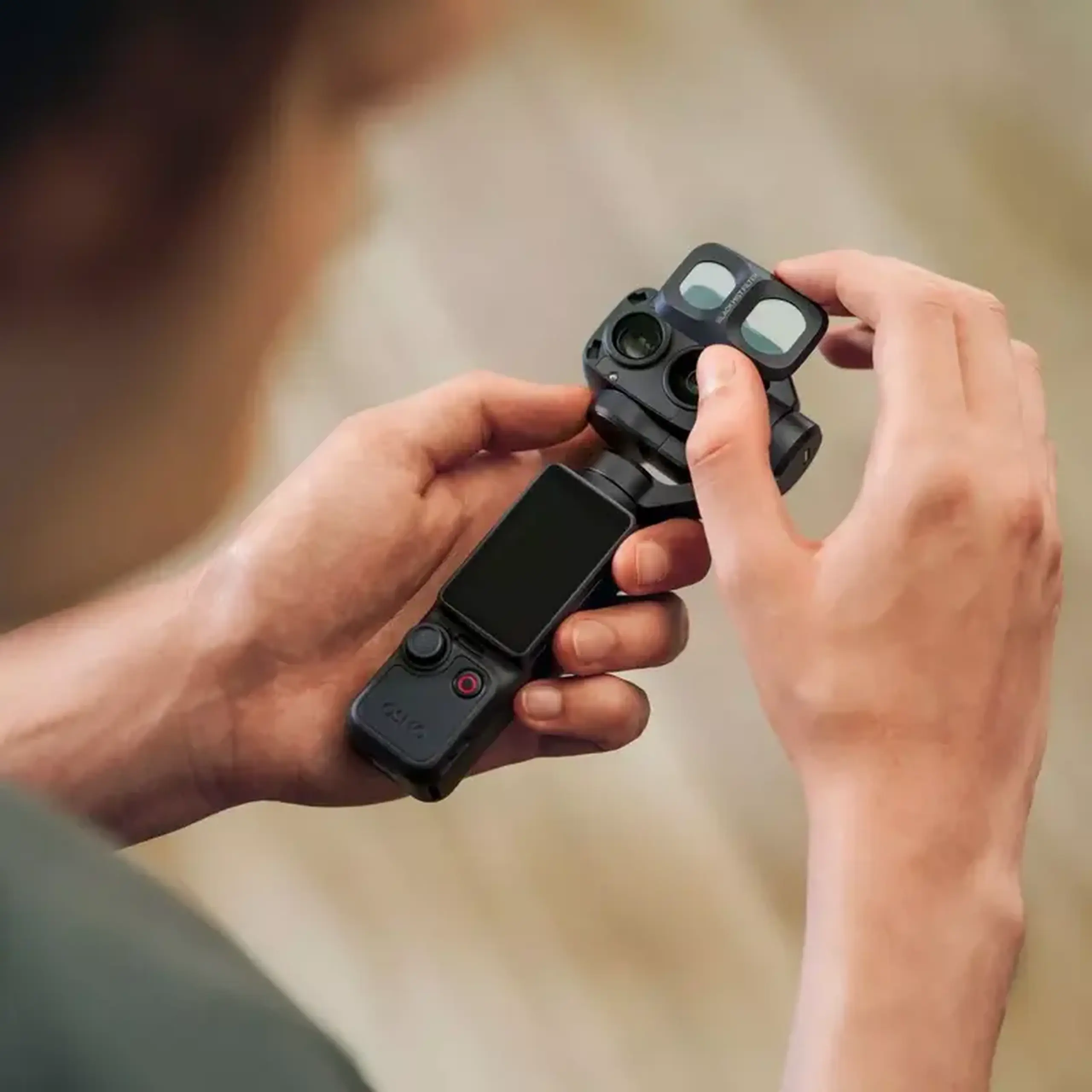 Cameră Video Sport DJI Osmo Pocket 4P Standard Combo, Negru