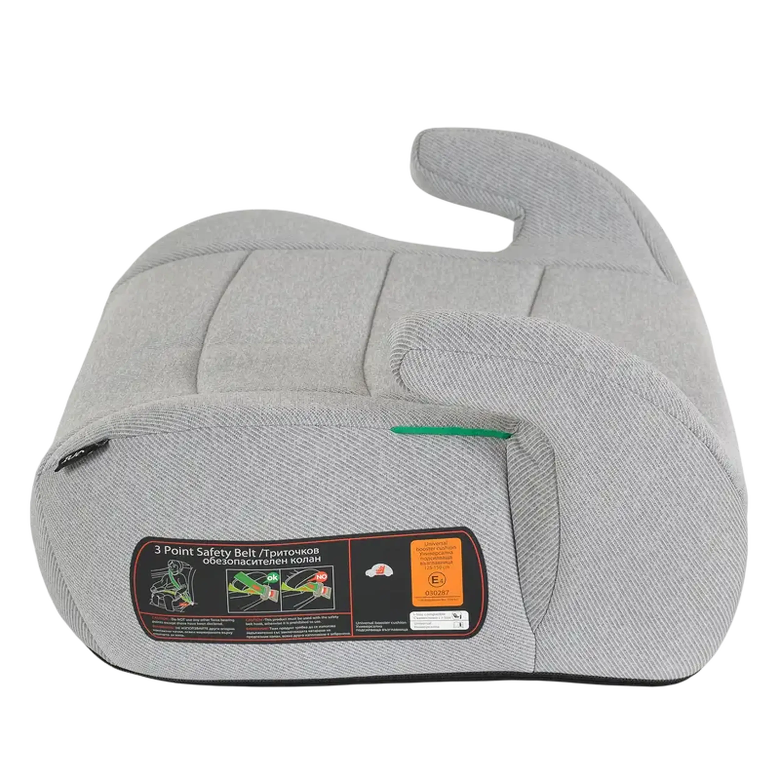 Booster Moni Boost, Grupa 2/3 (15-36 kg), Gri inchis