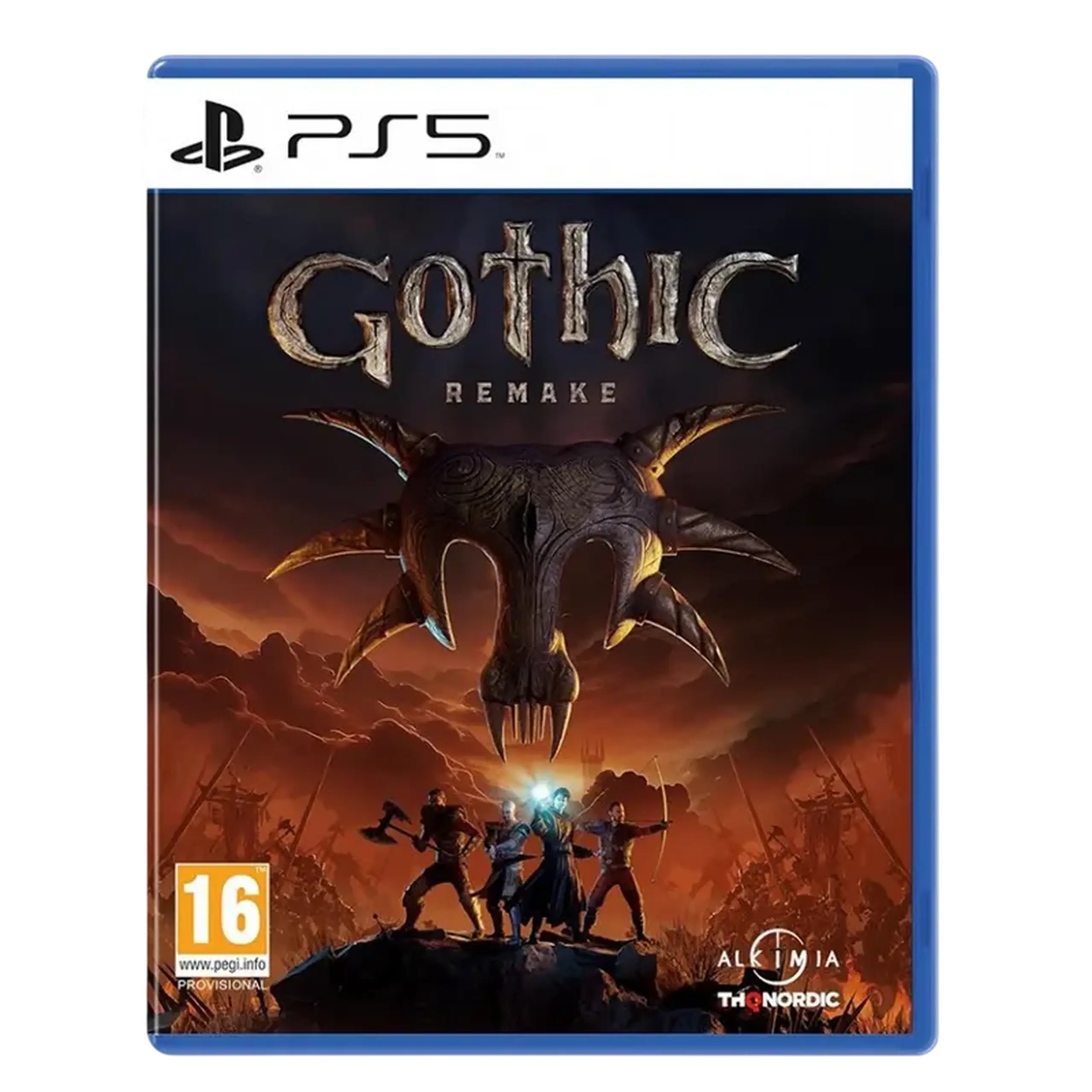 Alkimia Interactive Gothic: Remake, Acțiune și aventură, PlayStation 5, Disc