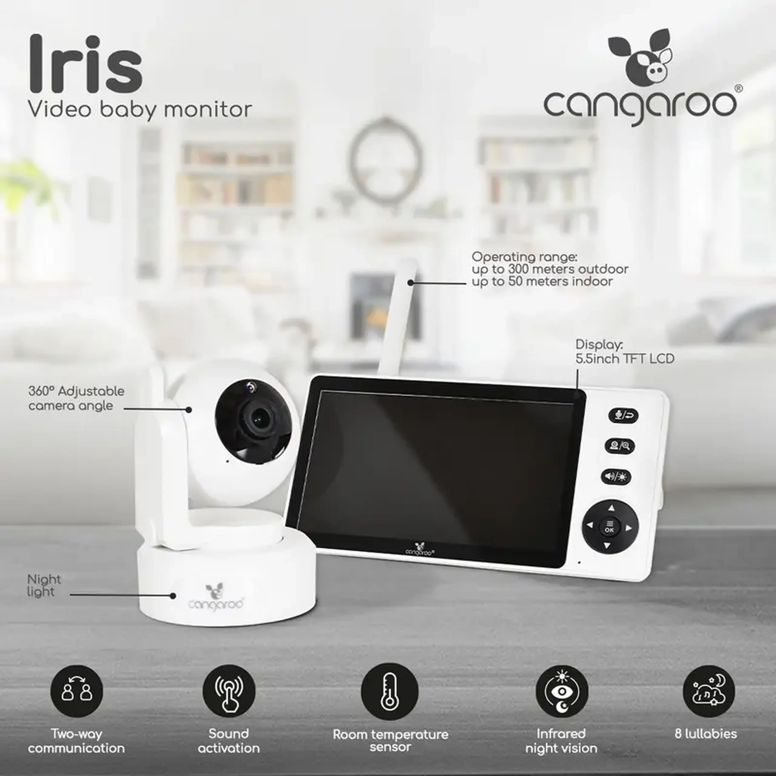 Monitor pentru copii Cangaroo Iris