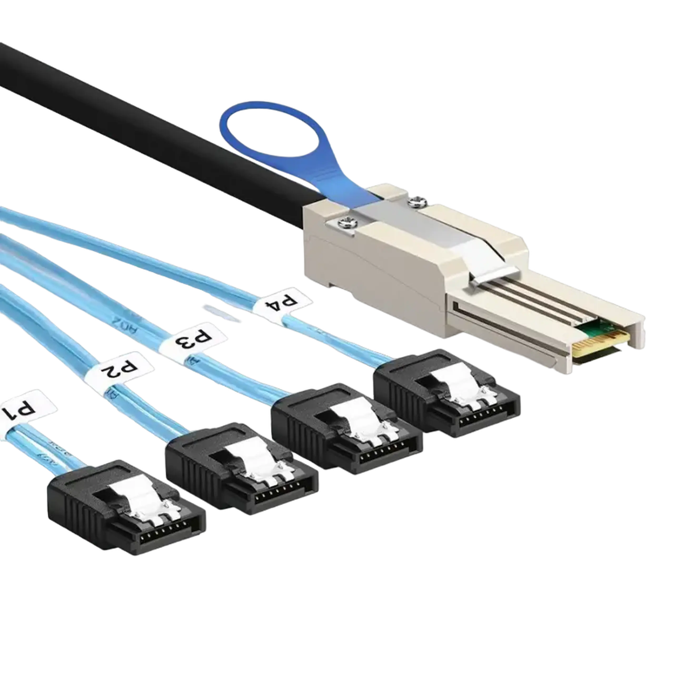 Cablu RAID - SFF-8088, Negru