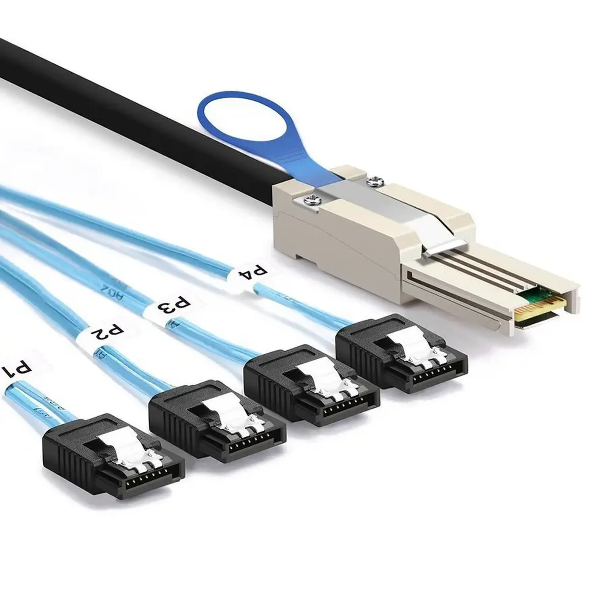 Cablu RAID - SFF-8088, Negru