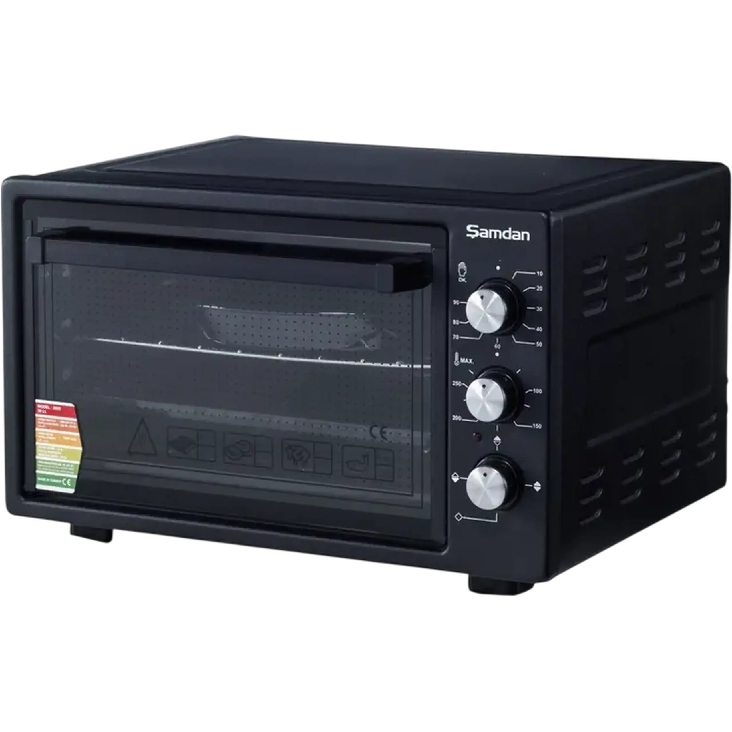 Cuptor Electric Samdan EC01487, Negru