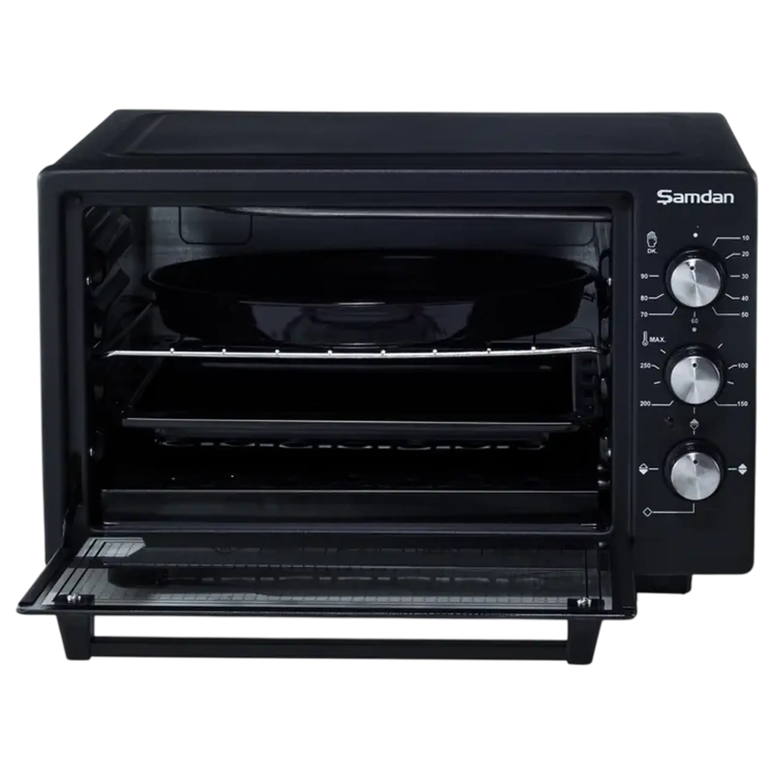 Cuptor Electric Samdan EC01487, Negru