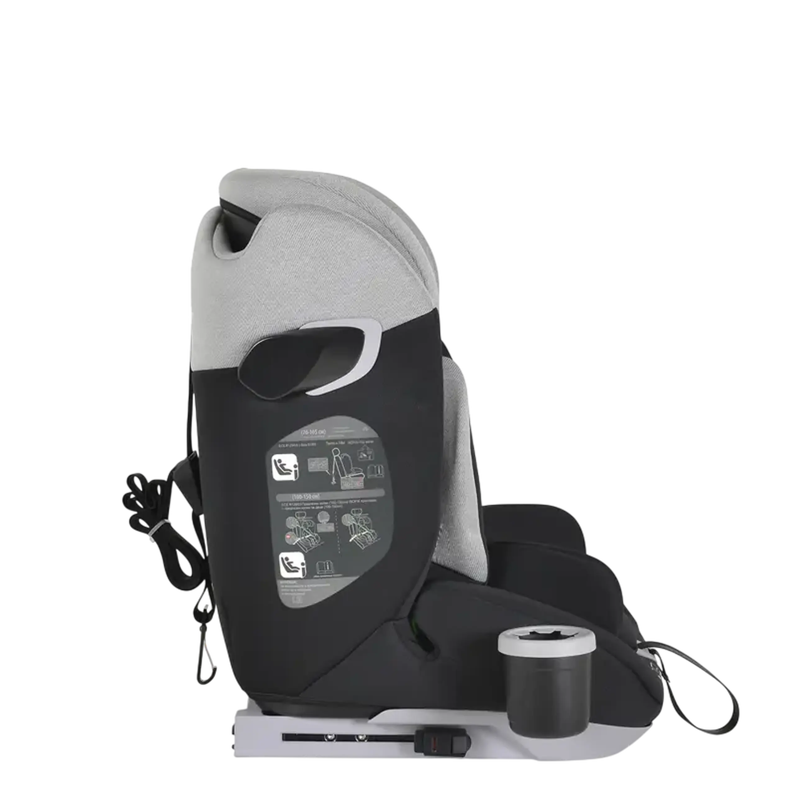 Scaun auto Cangaroo Force, Grupa 1/2/3 (9-36 kg), Gri