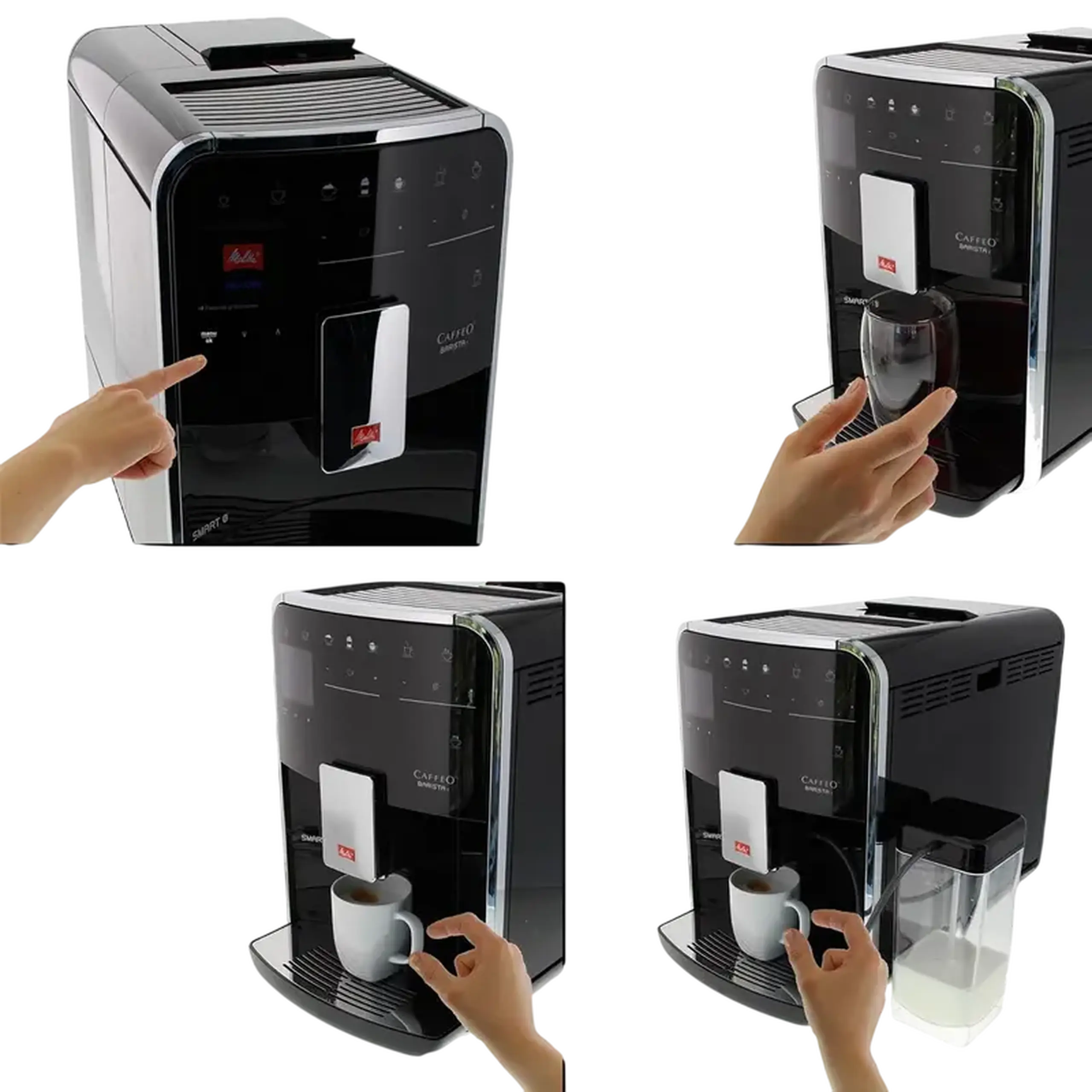 Aparat de cafea Melitta F83/0-102, Negru
