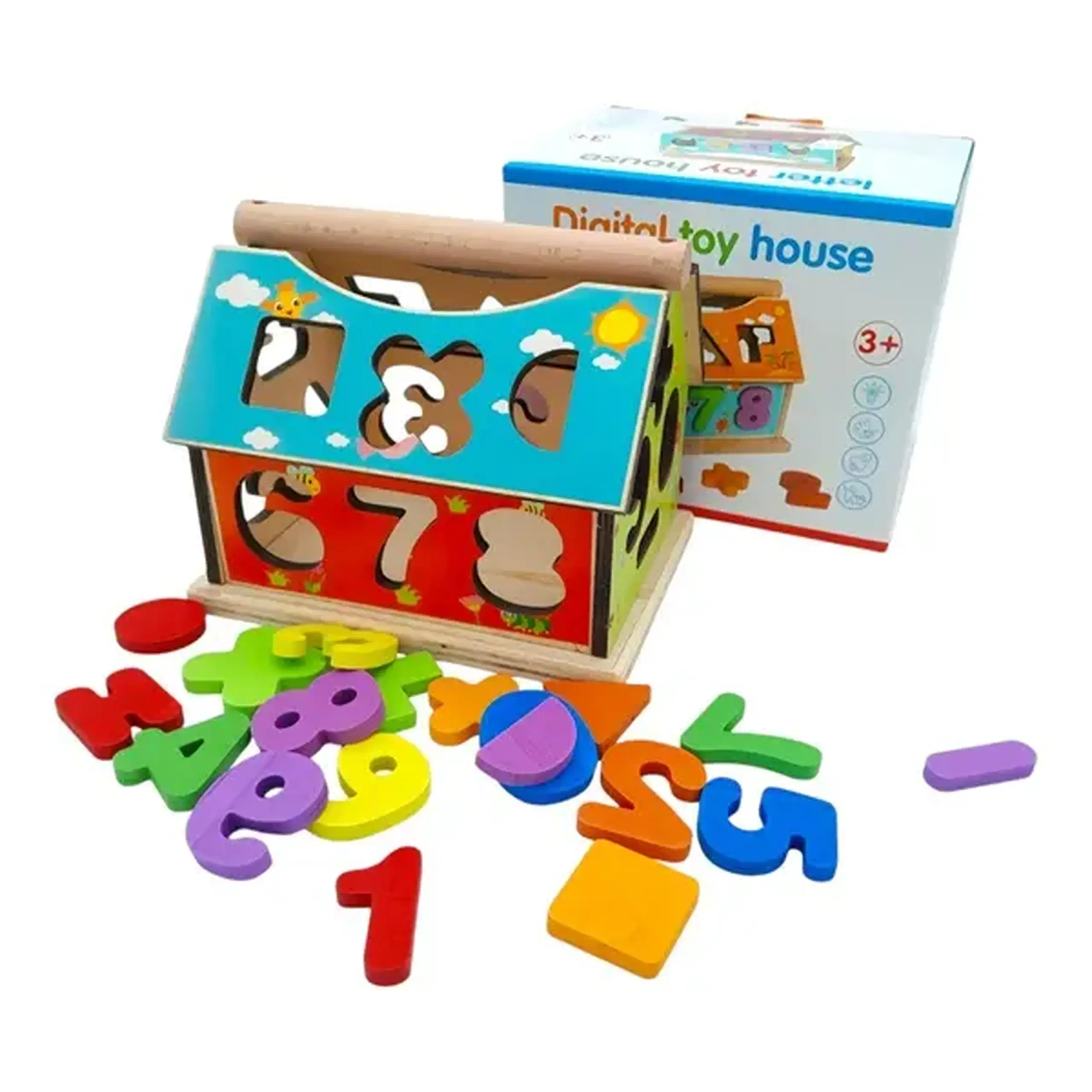 Casa sorter din lemn