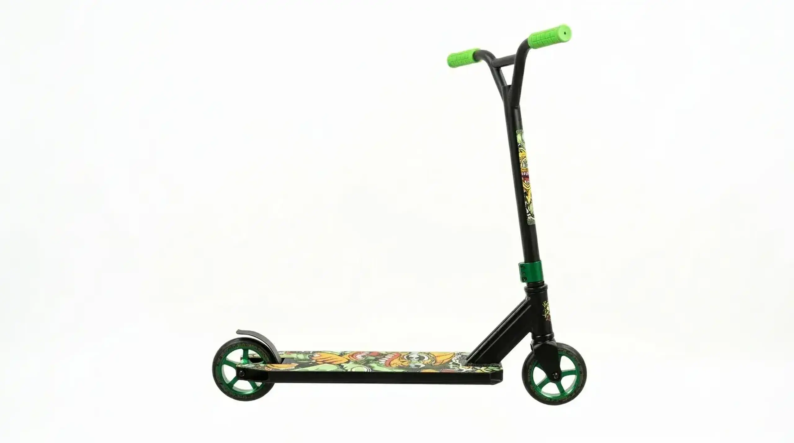 Trotinetă Trucuri verde