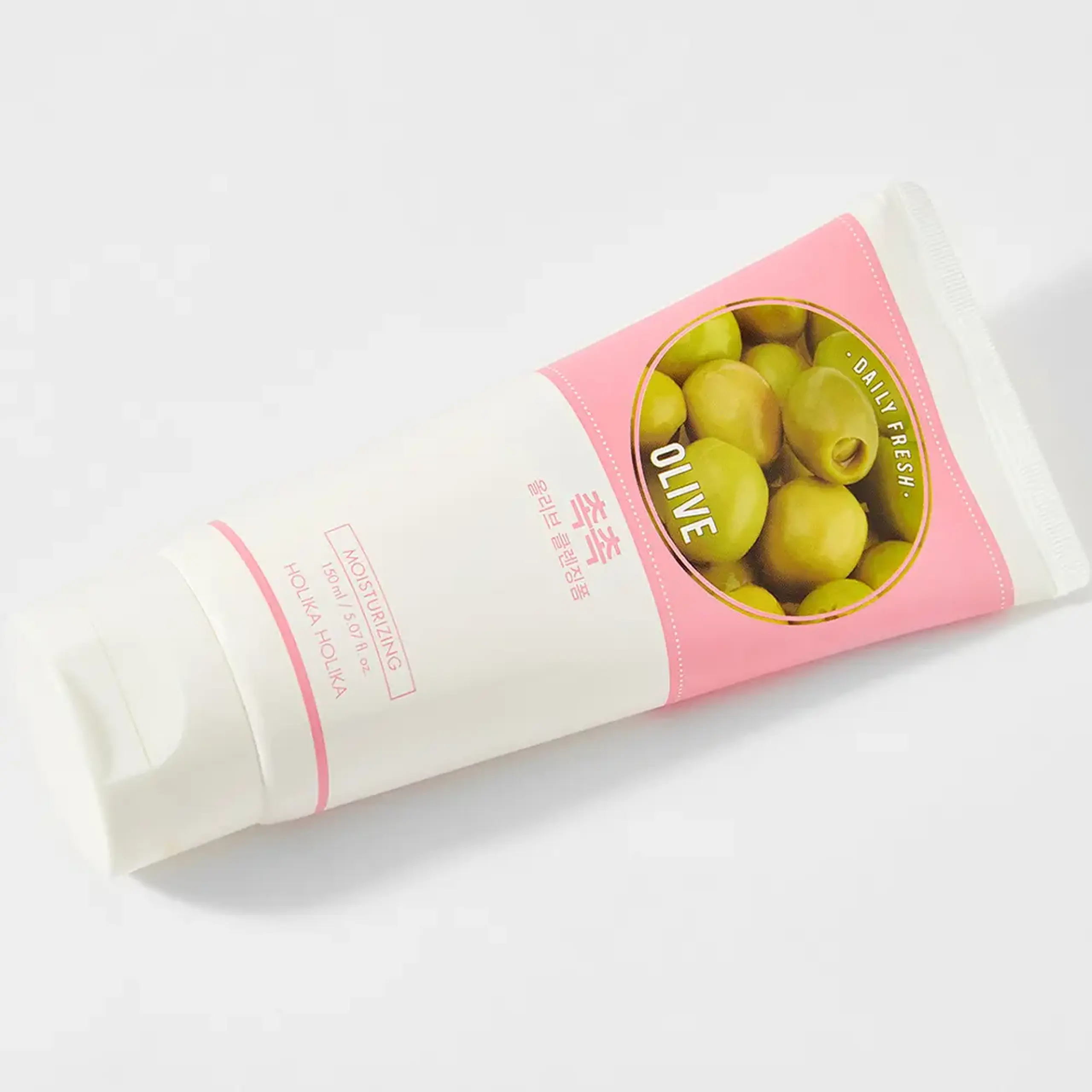 Spuma ușoară de curățat cu extract de măsline Holika Holika Daily Fresh Olive Cleansing Foam 150 ml