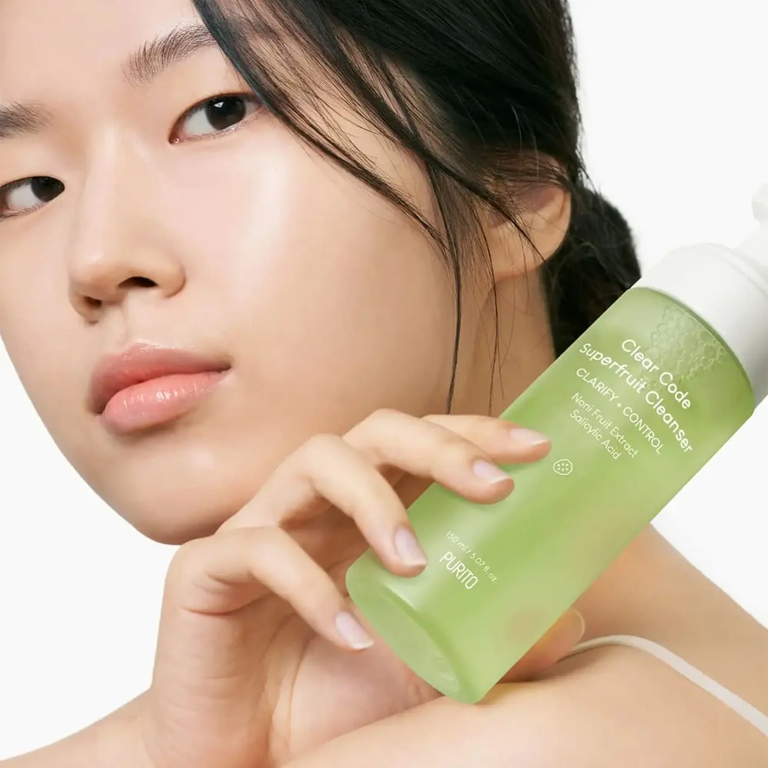 Spumă de curățare pentru piele grasă si mixtă Purito SEOUL - Clear Code Superfruit Cleanser 150ml