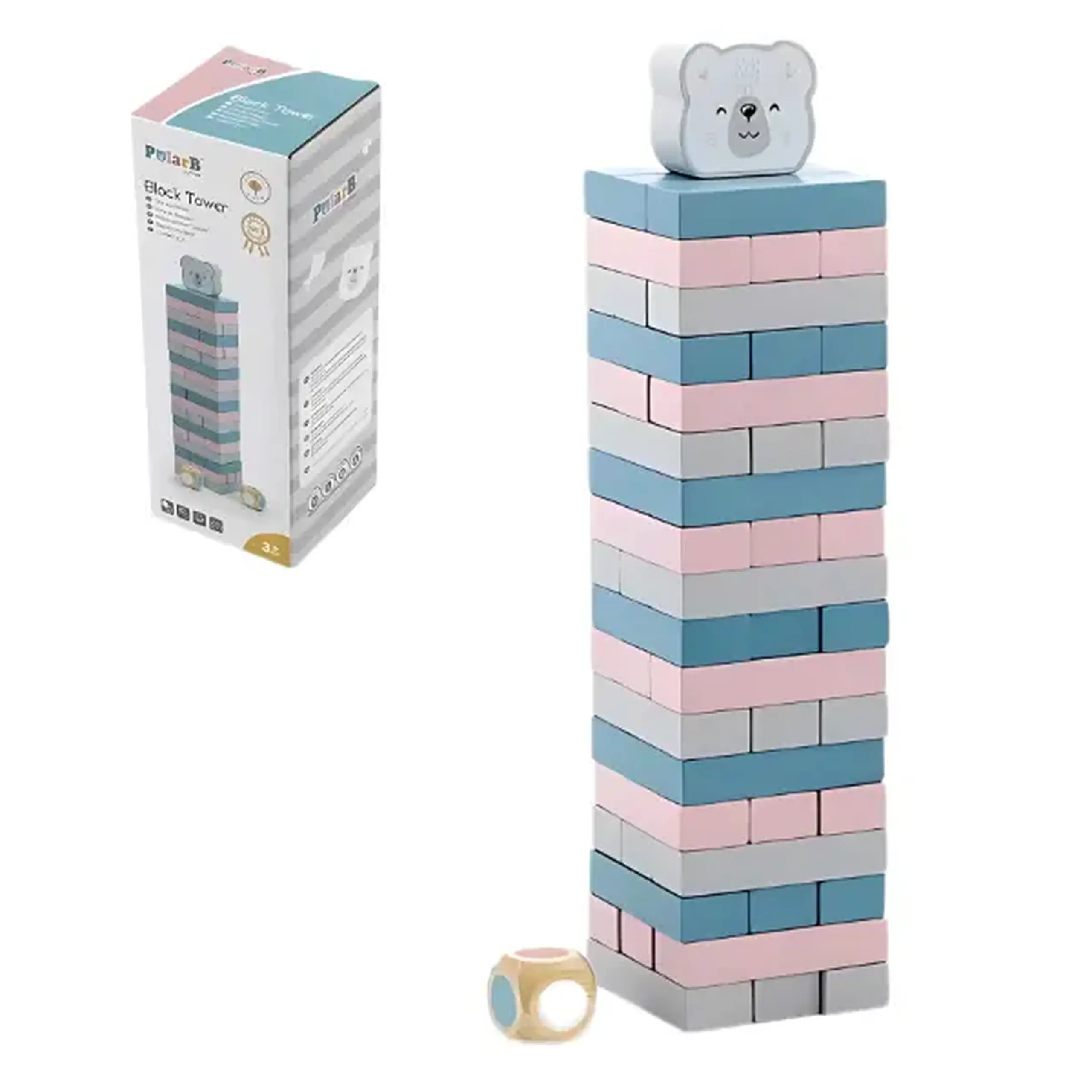 Joc de masă din lemn "Jenga"