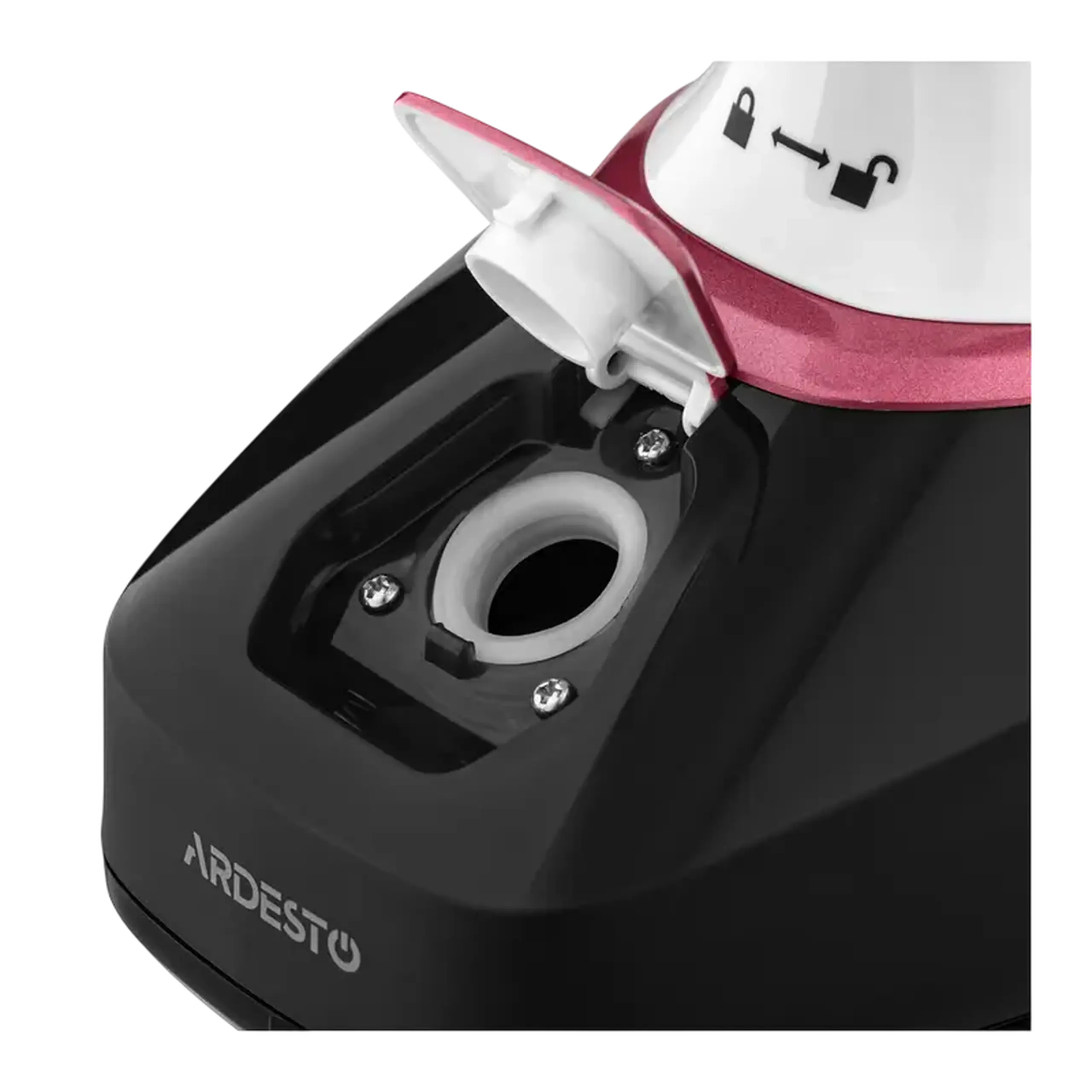 Aparat de călcat vertical cu aburi Ardesto SI-S1400, Negru