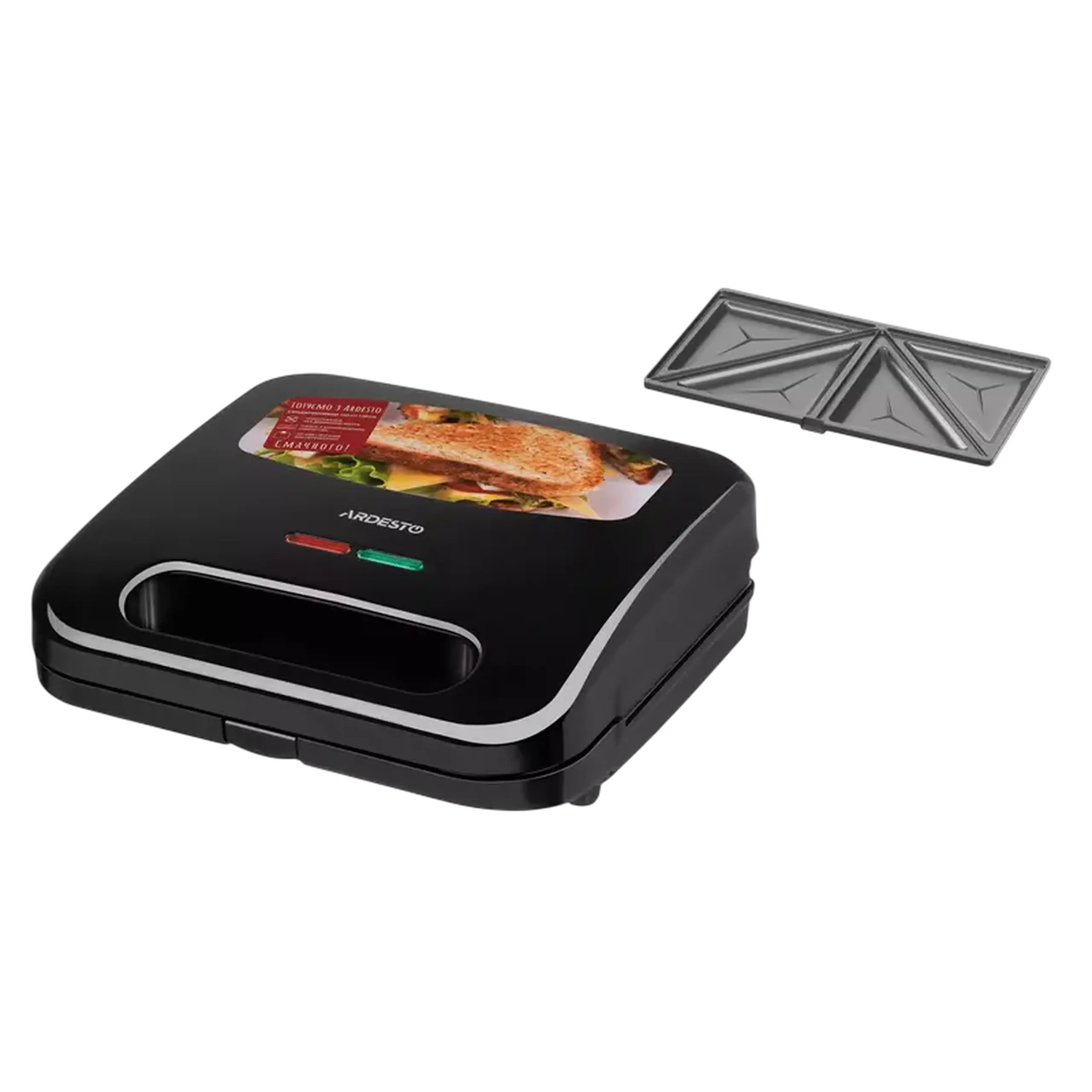 Aparat pentru sandwich Ardesto SM-H110BSN, Negru