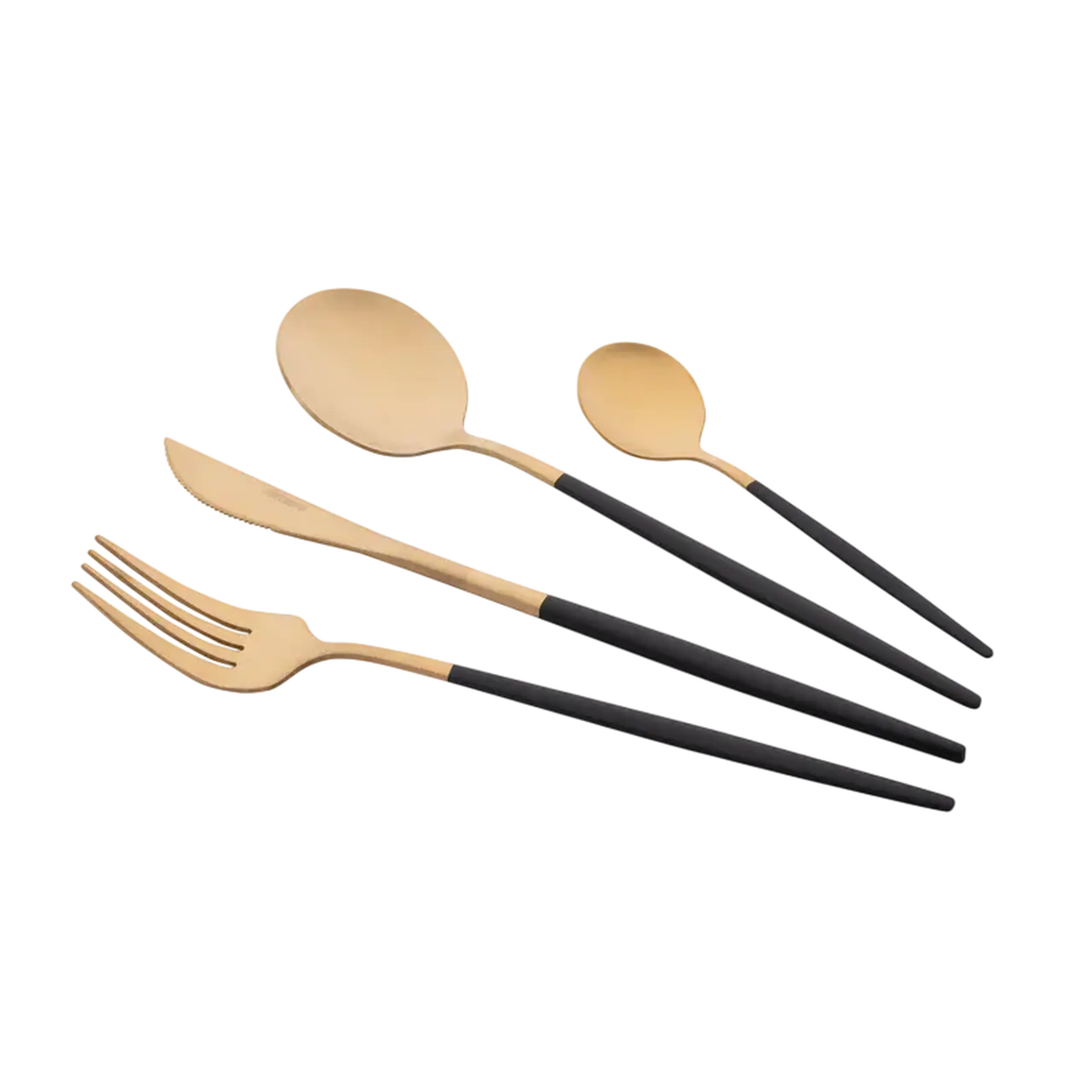 Set de tacâmuri Ardesto AR0704LB, Auriu