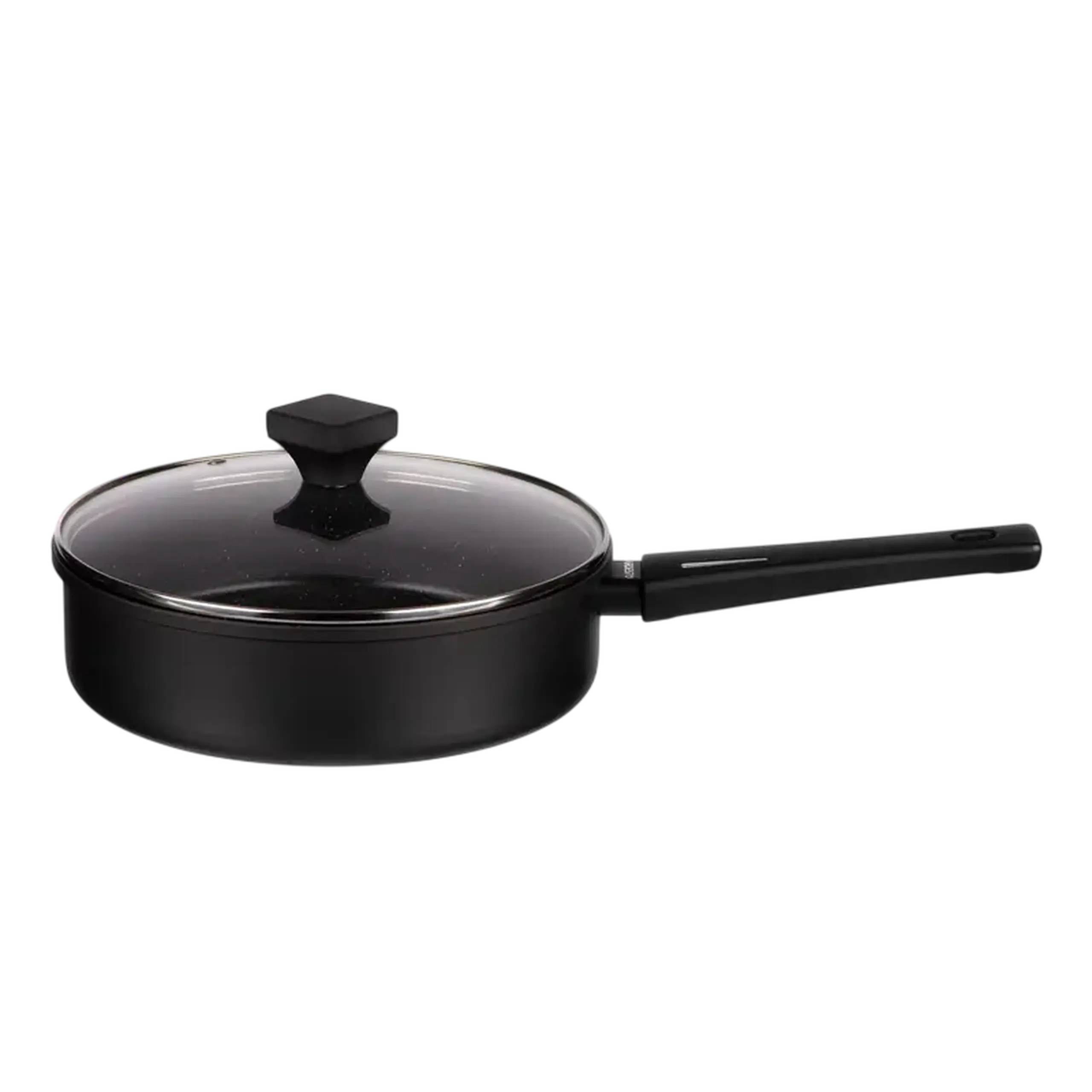 Tigaie adâncă Ardesto AR1924GMG, 24cm, Negru