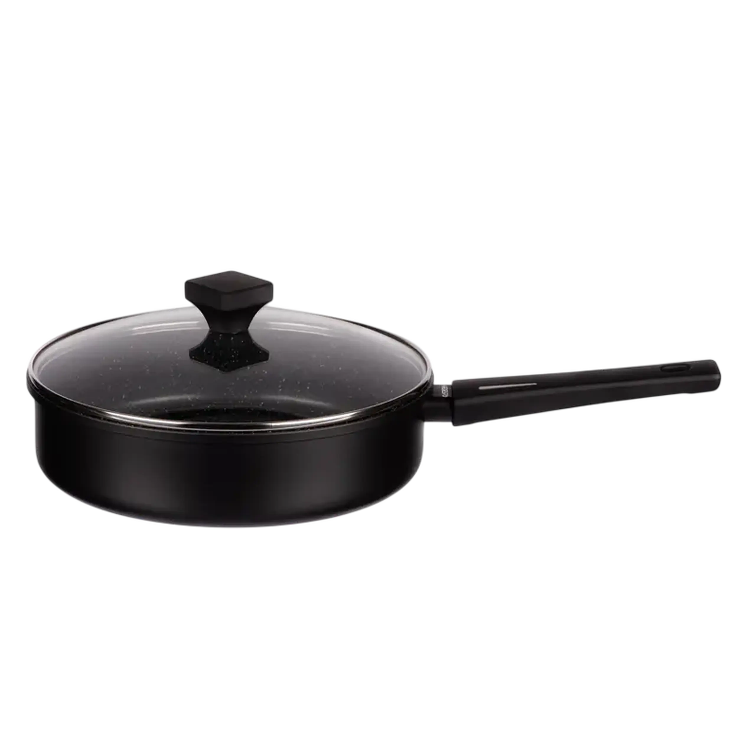 Tigaie adâncă Ardesto AR1926GMG, 26cm, Negru