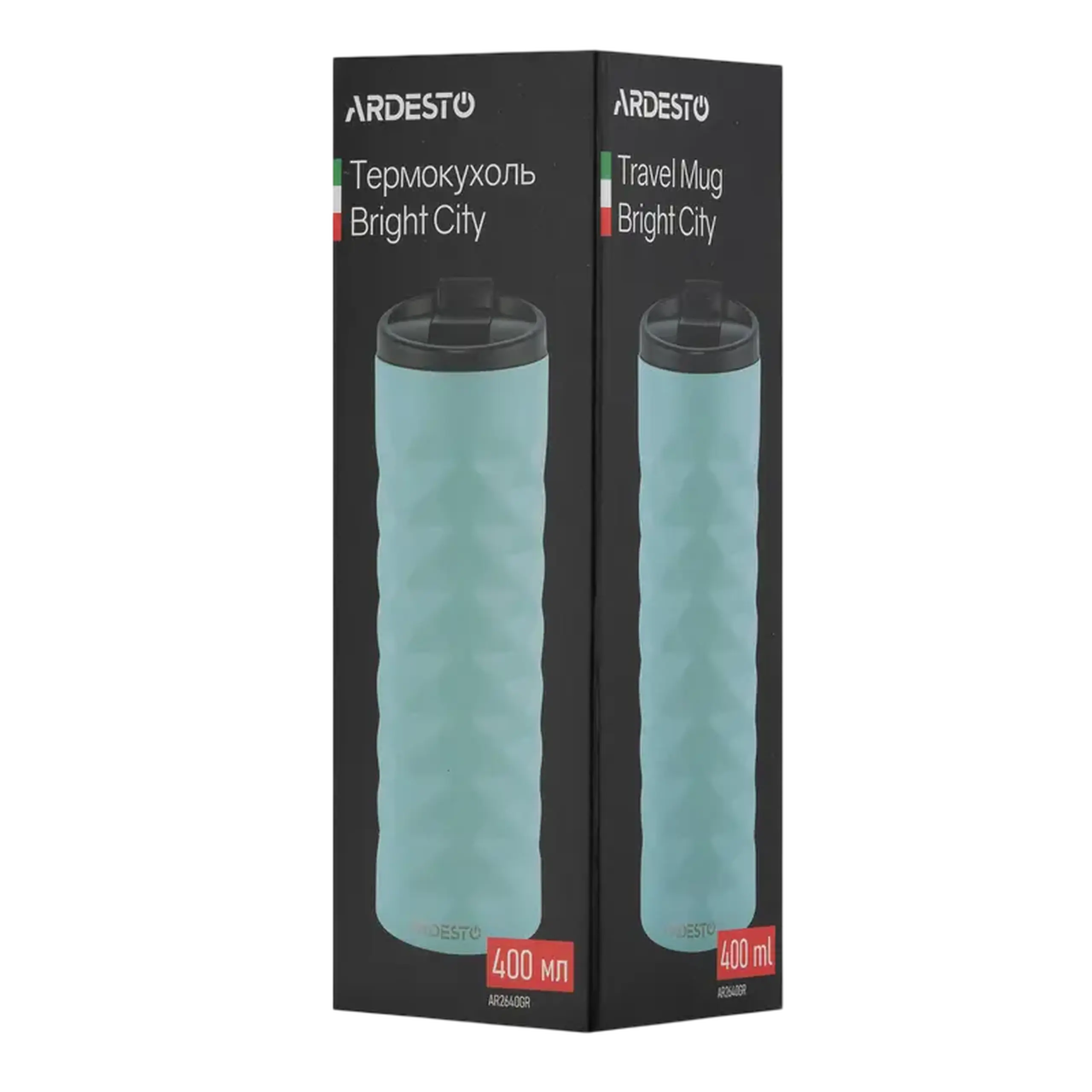 Cană termos Ardesto AR2640GR, 400L, Verde