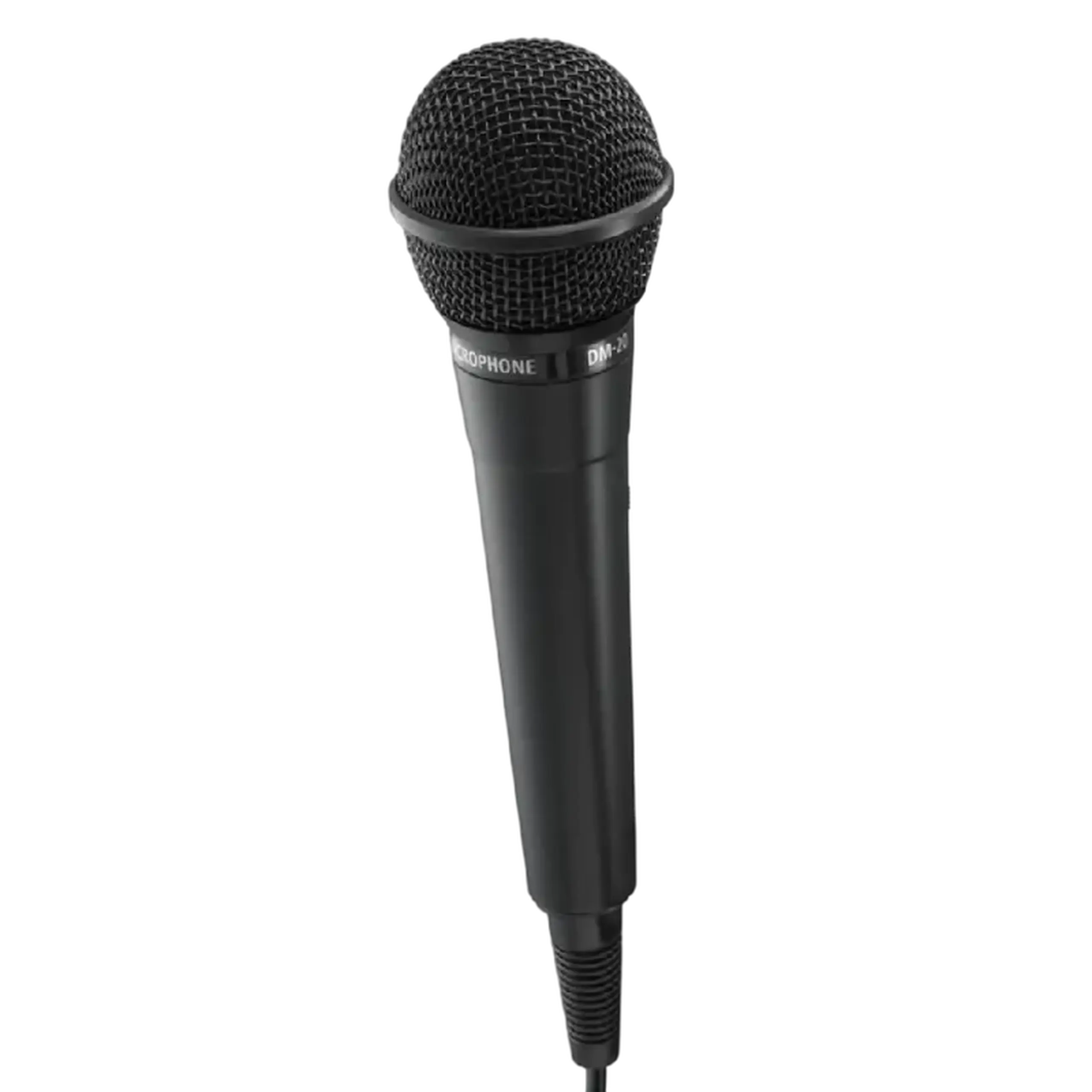 Microfon Karaoke HAMA 46020 DM-20, Cu fir, Negru