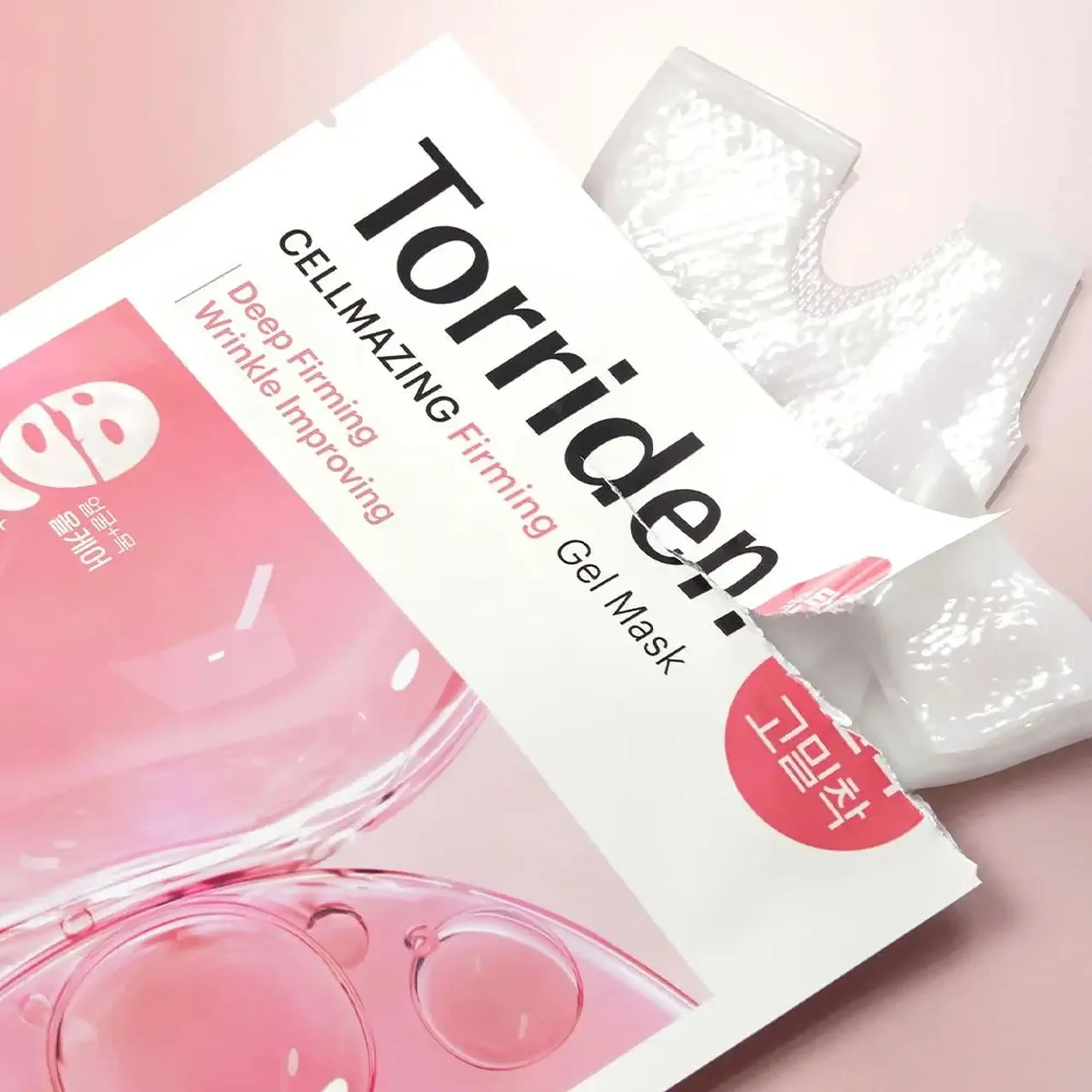 Mască hidrogel pentru gât Torriden CELLMAZING Firming Gel Mask (Face &amp; Neck) 45g