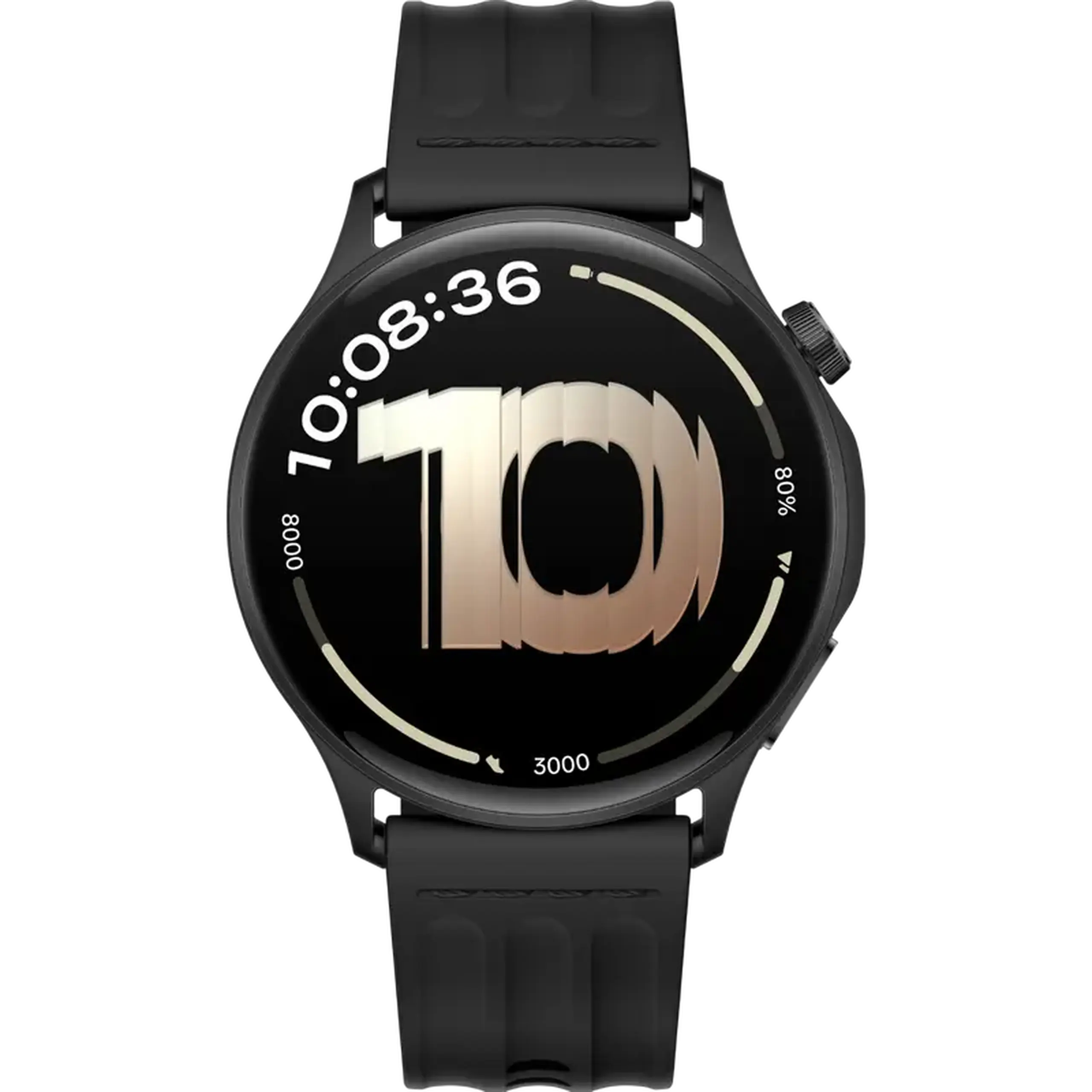 Ceas inteligent OnePlus Watch Lite, 45mm, Black Steel