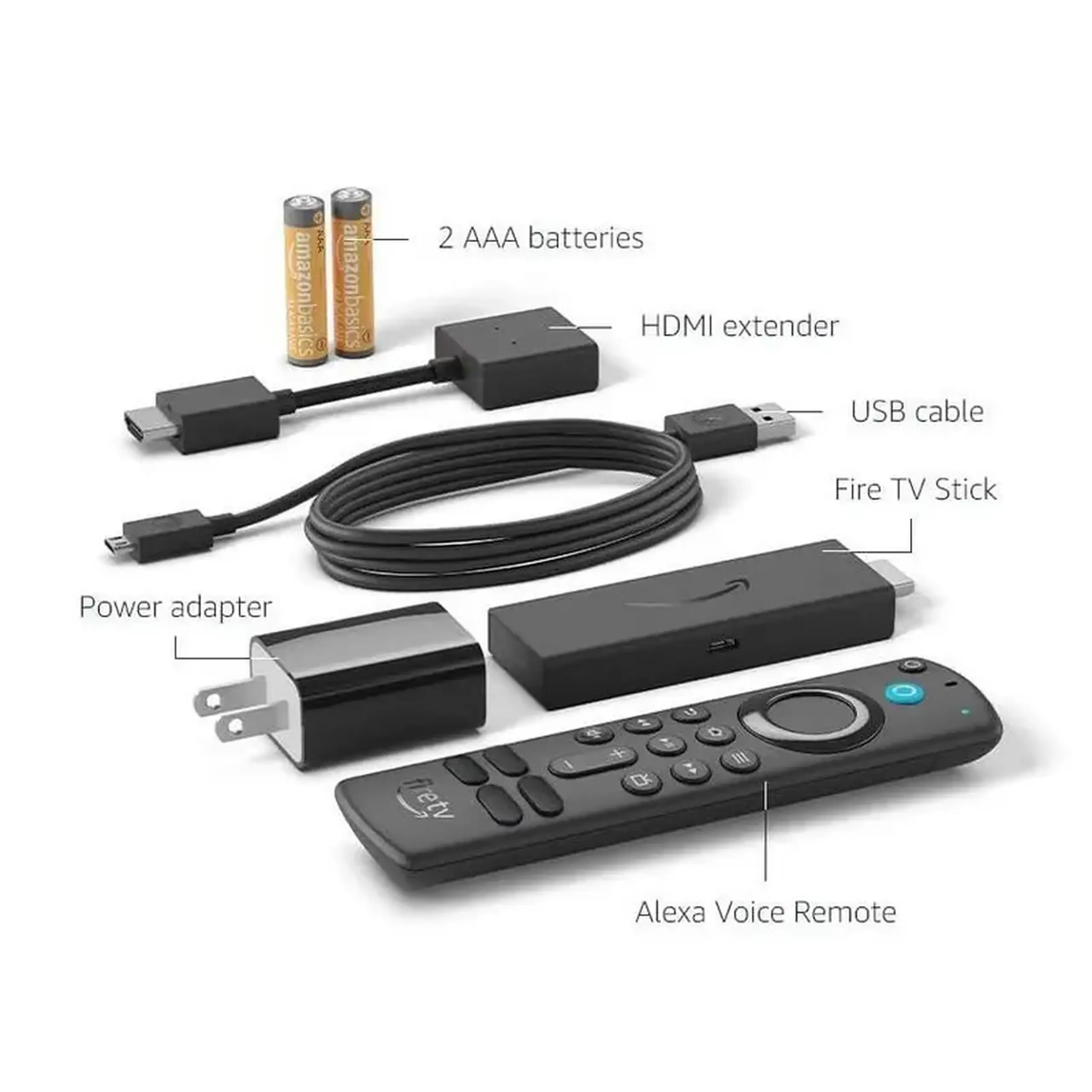 Stick TV Amazon Fire TV Stick HD (3rd Gen) 2024, Negru