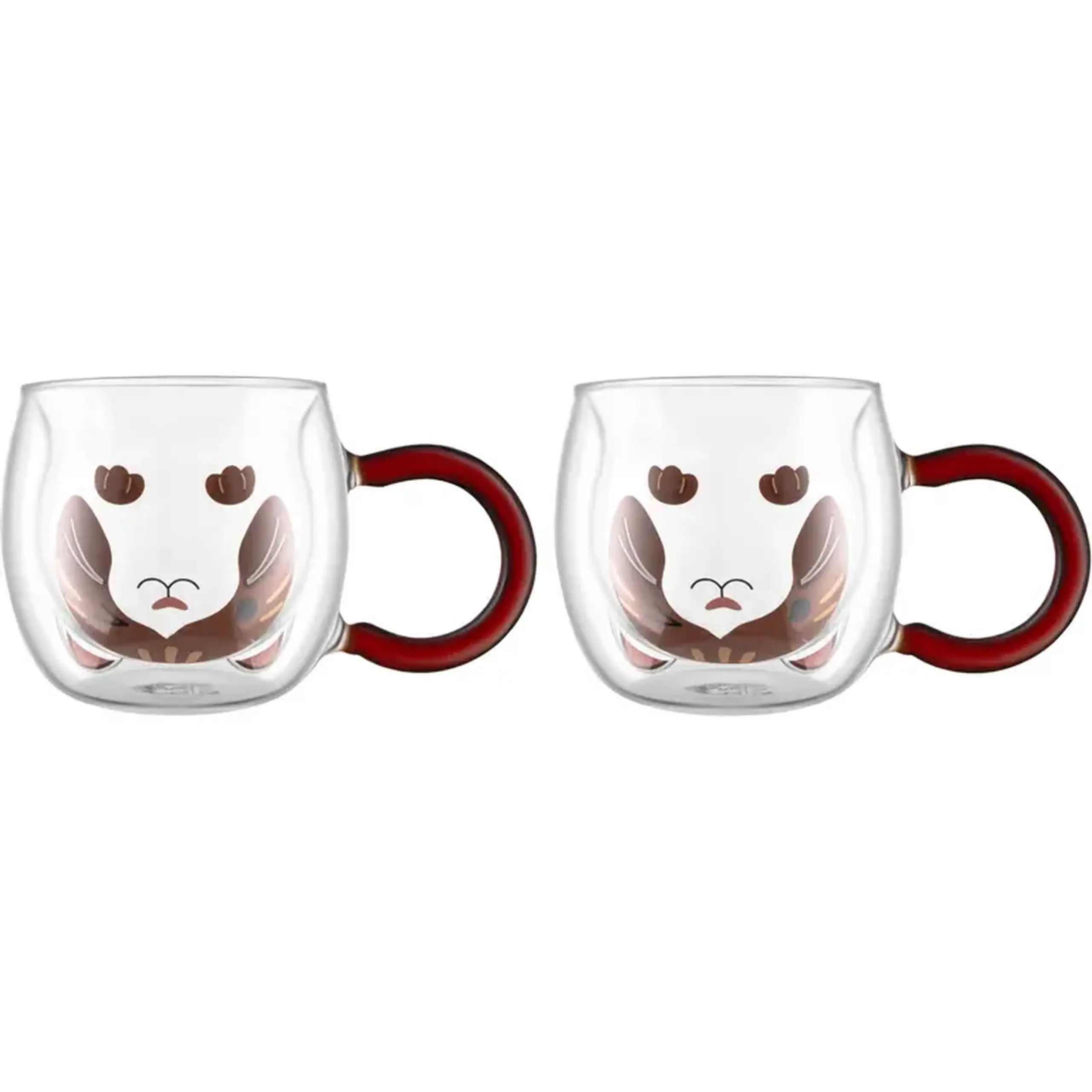 Set de pahare Ardesto AR2628BC 280 ml, 2 buc, Transparent