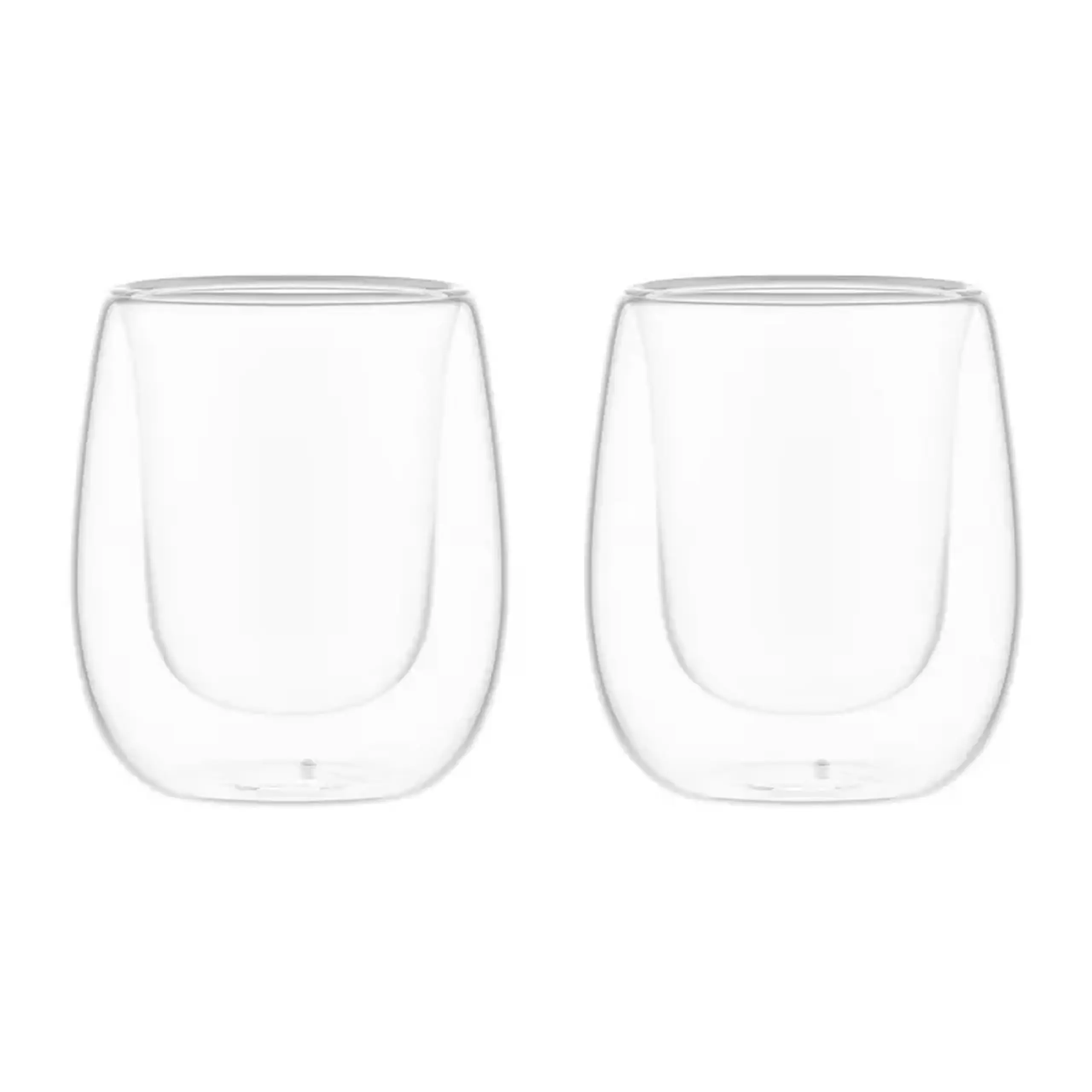 Set de pahare Ardesto AR2608B 80 ml, 2 buc, Transparent
