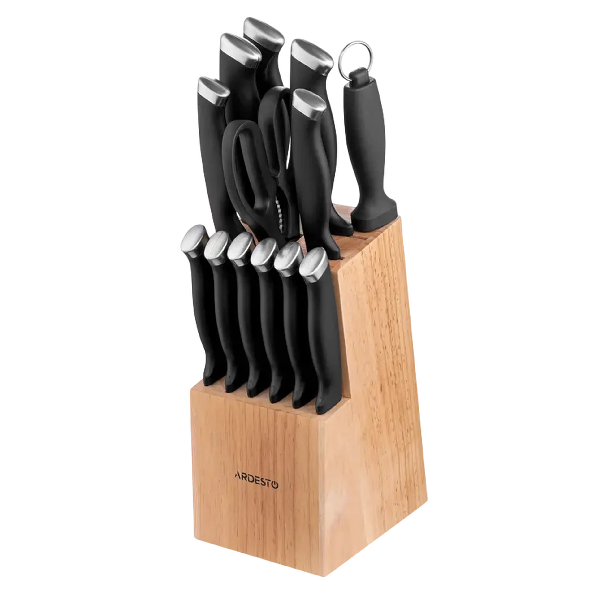 Set de Cuțite Ardesto AR2114SW, Negru