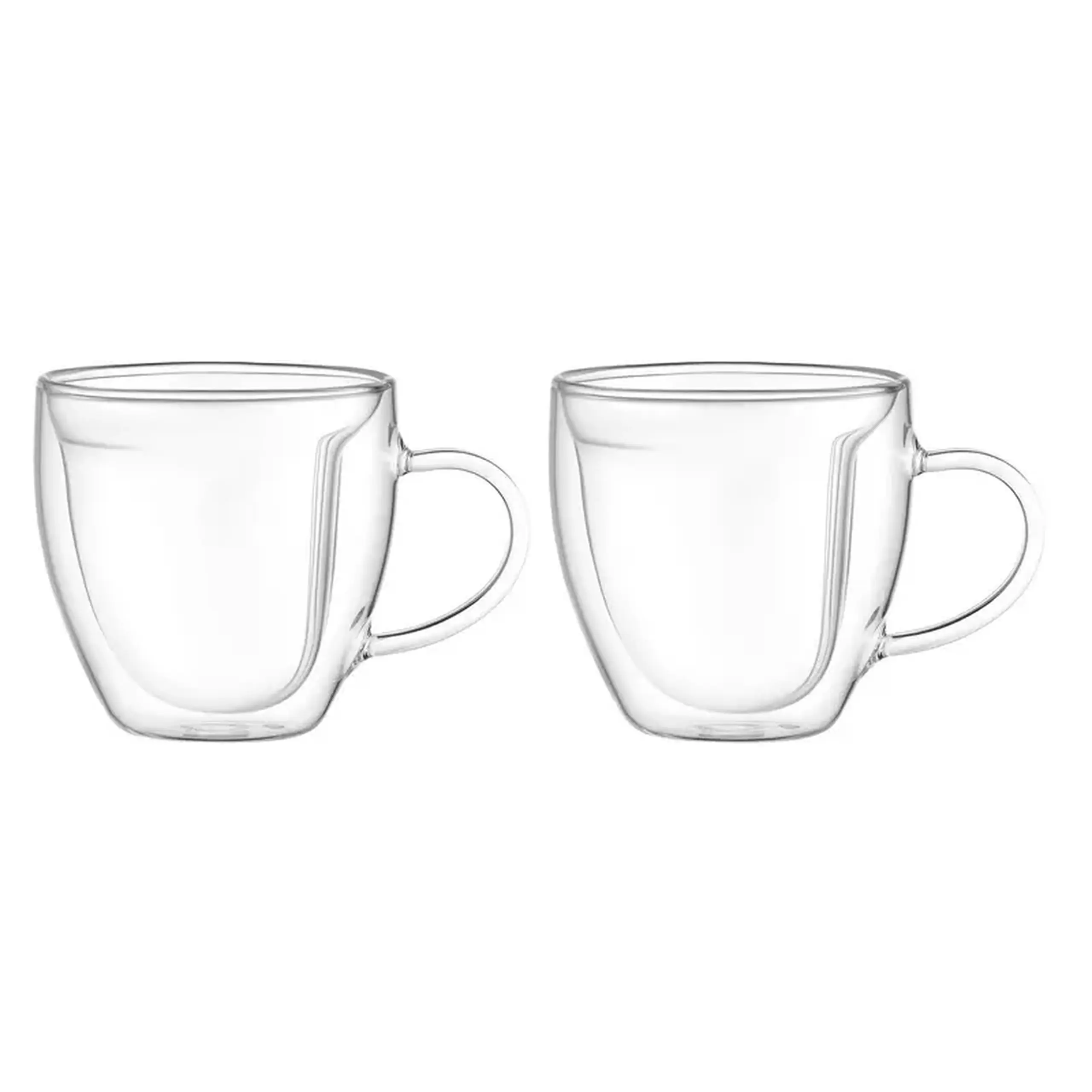 Set de pahare Ardesto AR2625BHL 250 ml, 2 buc, Transparent