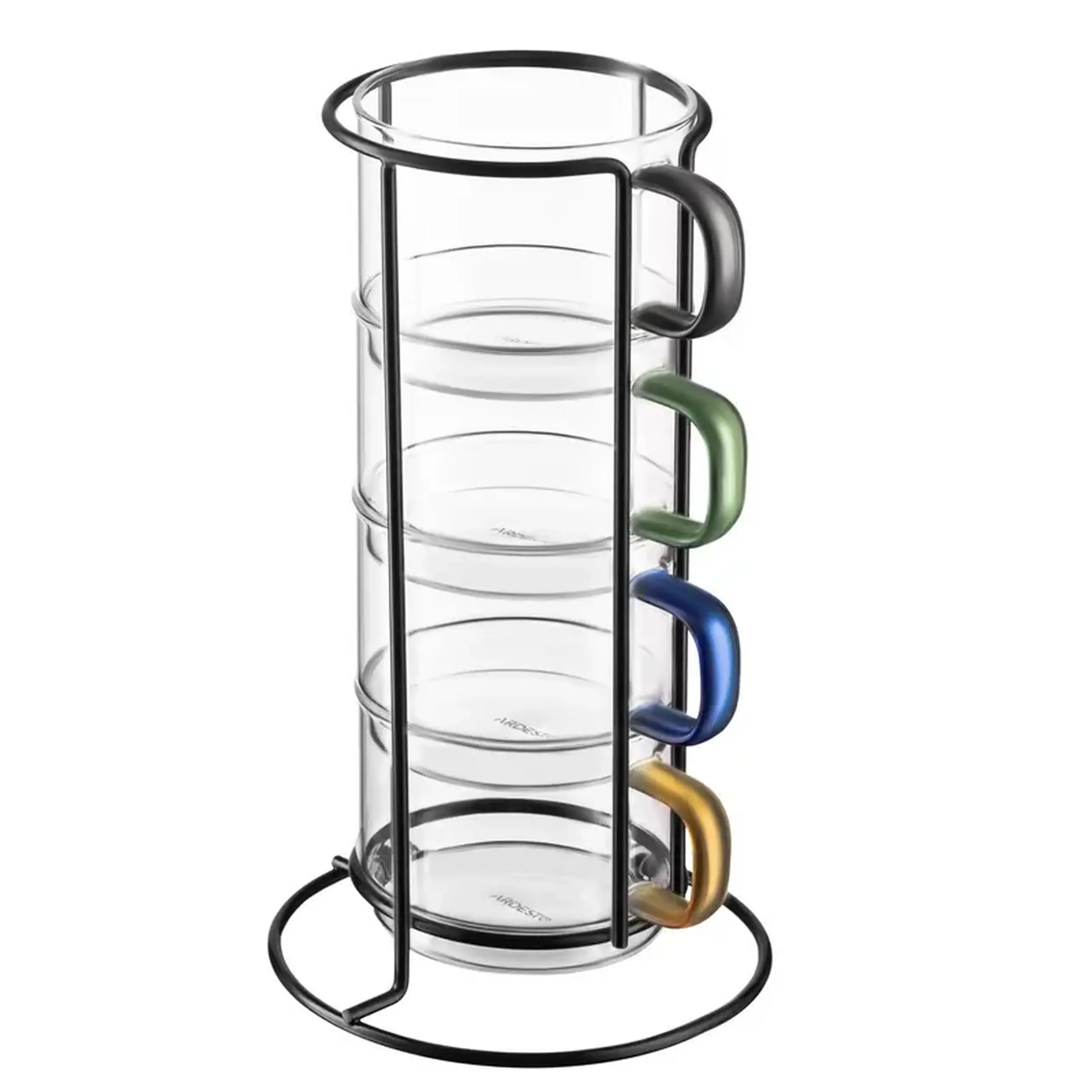 Set de pahare Ardesto AR2635BS 350 ml, 4 buc, Transparent