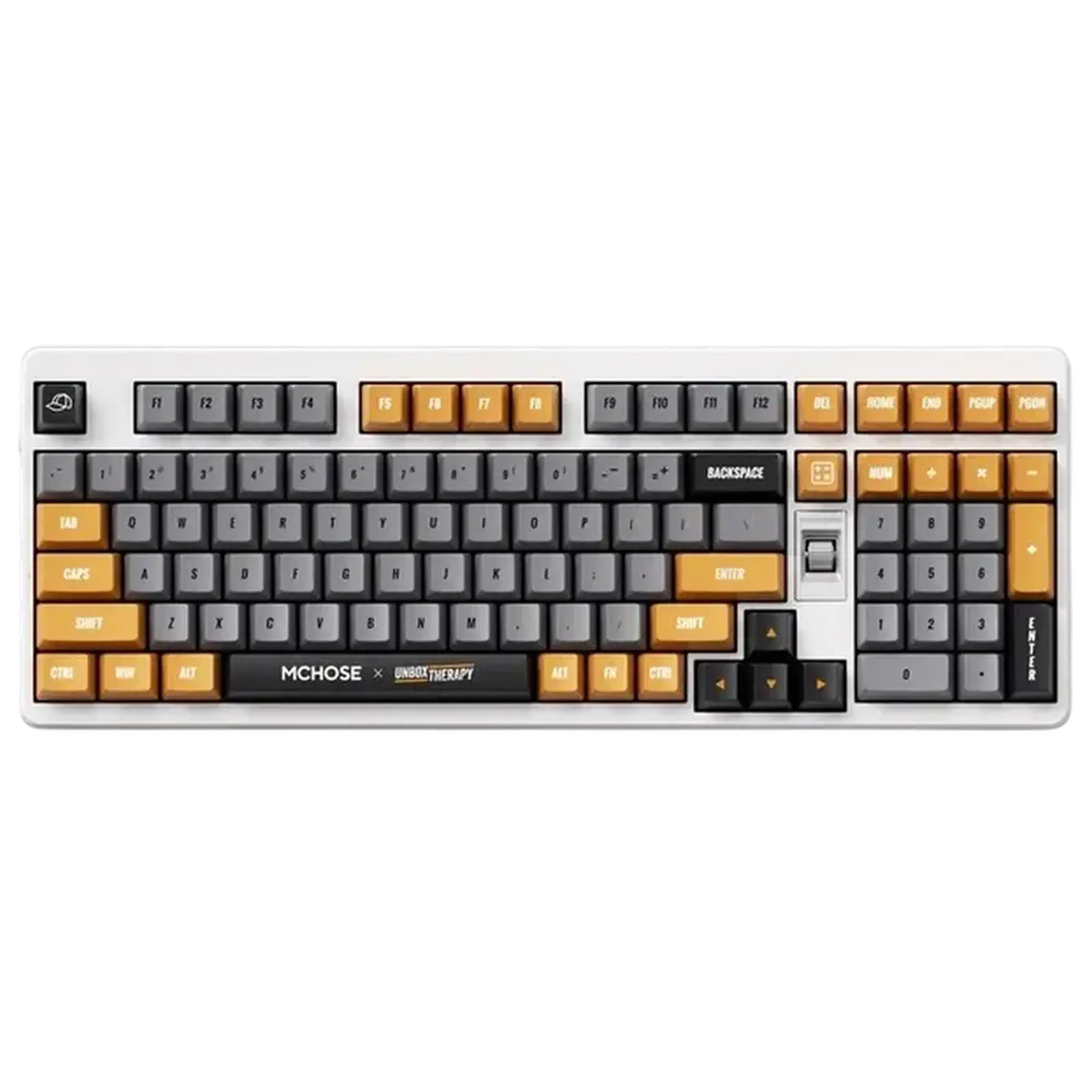 Tastatură MCHOSE X Unbox Therapy UT98, Fără fir, Retro Therapy
