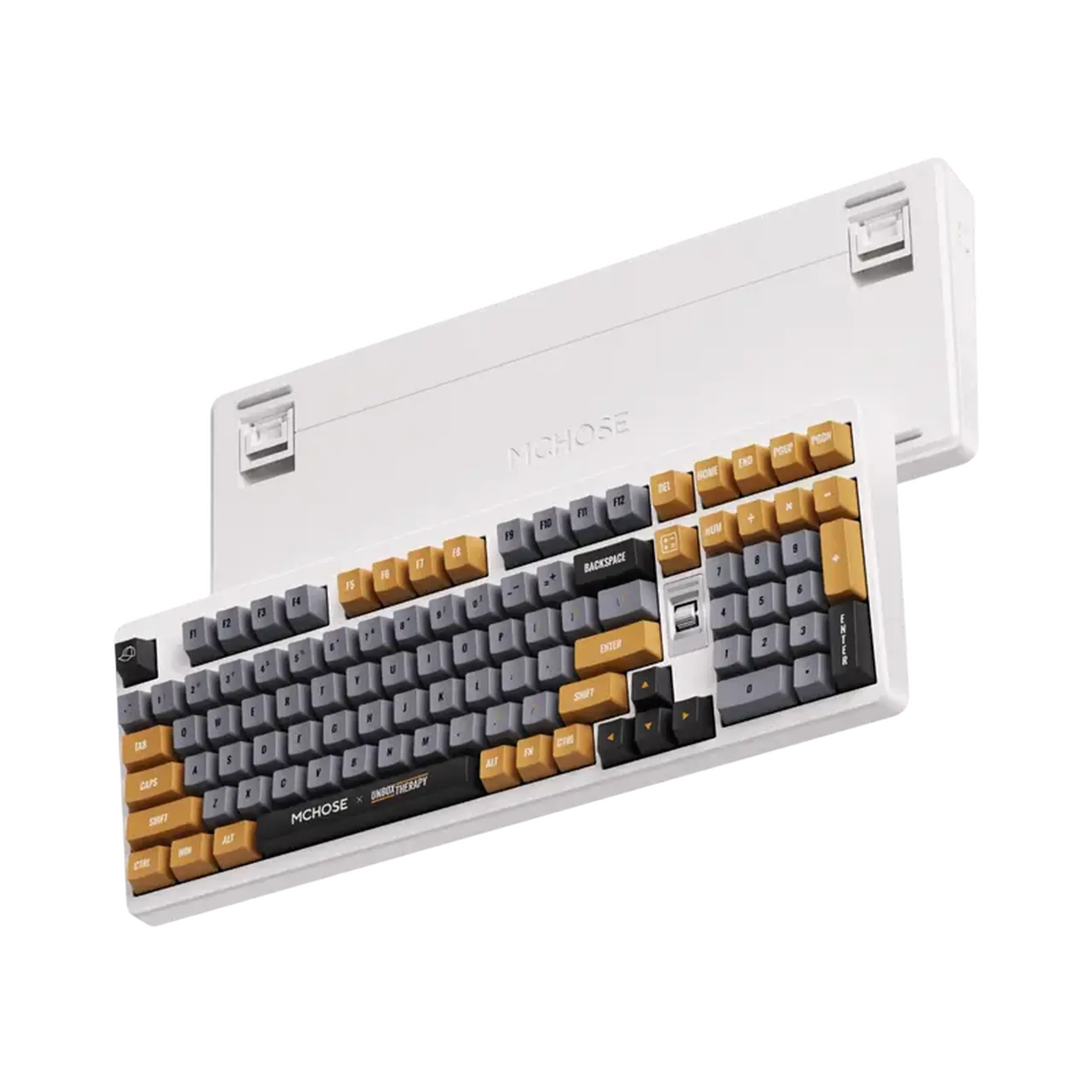 Tastatură MCHOSE X Unbox Therapy UT98, Fără fir, Retro Therapy