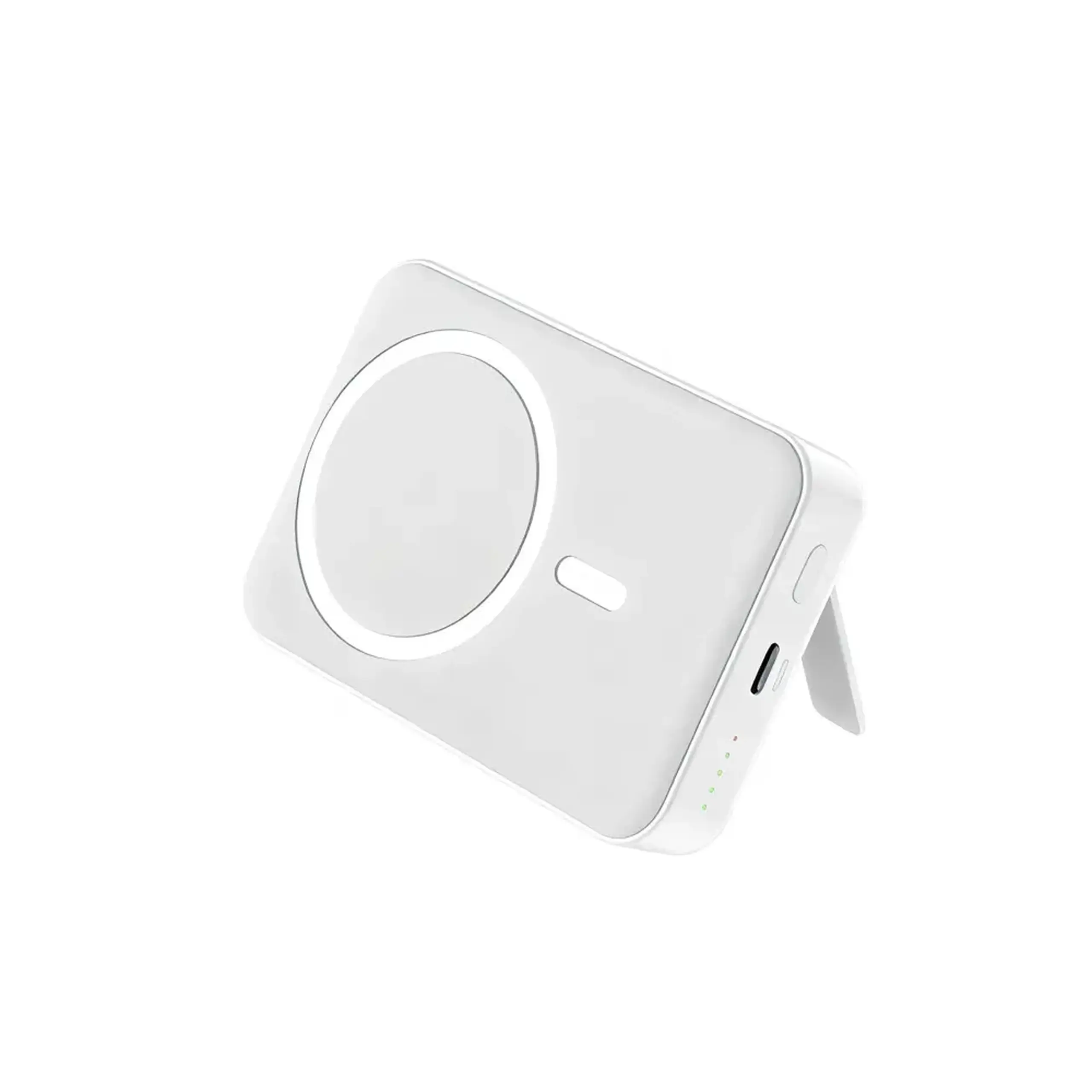 Foneng Power Bank Foldable Kickstand Magnetic Wireless 10000 mAh, 15W+ PD20W, White
