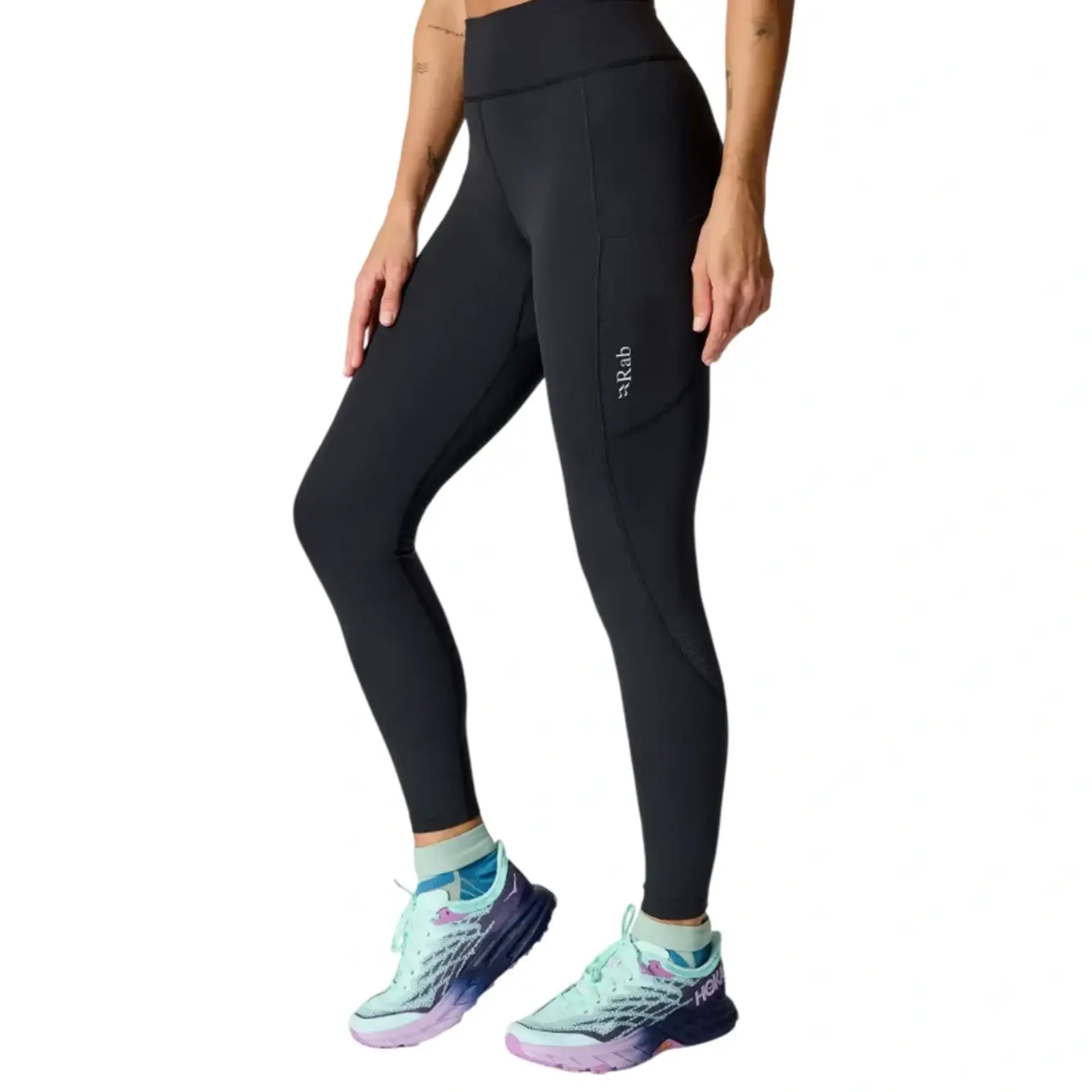 Pantaloni Rab Talus Tights Wmn - Culoare black Mărime s