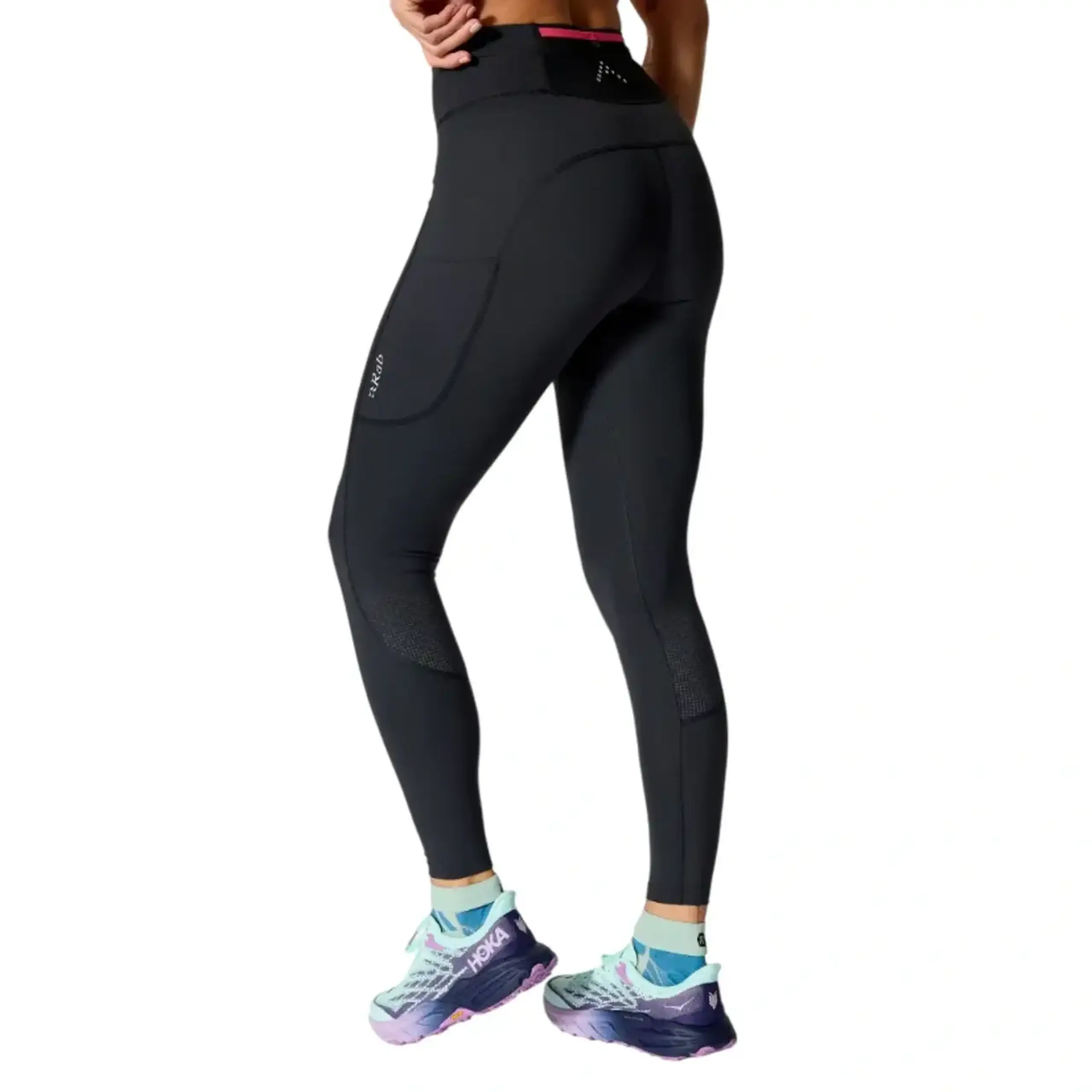 Pantaloni Rab Talus Tights Wmn - Culoare black Mărime s