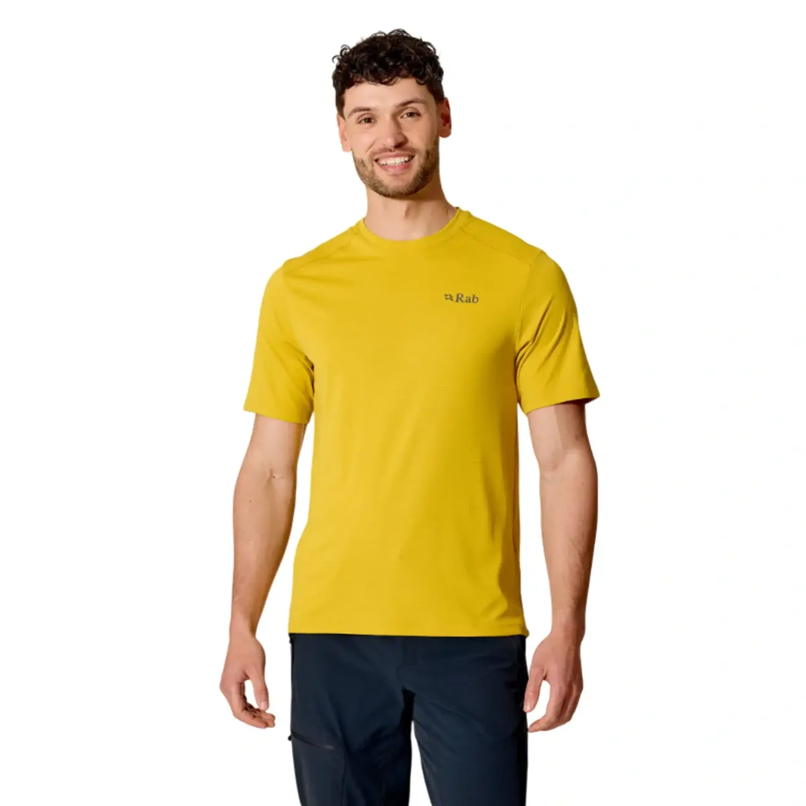 Tricou Rab Force Esker Mns dark pollen - Mărime xxl