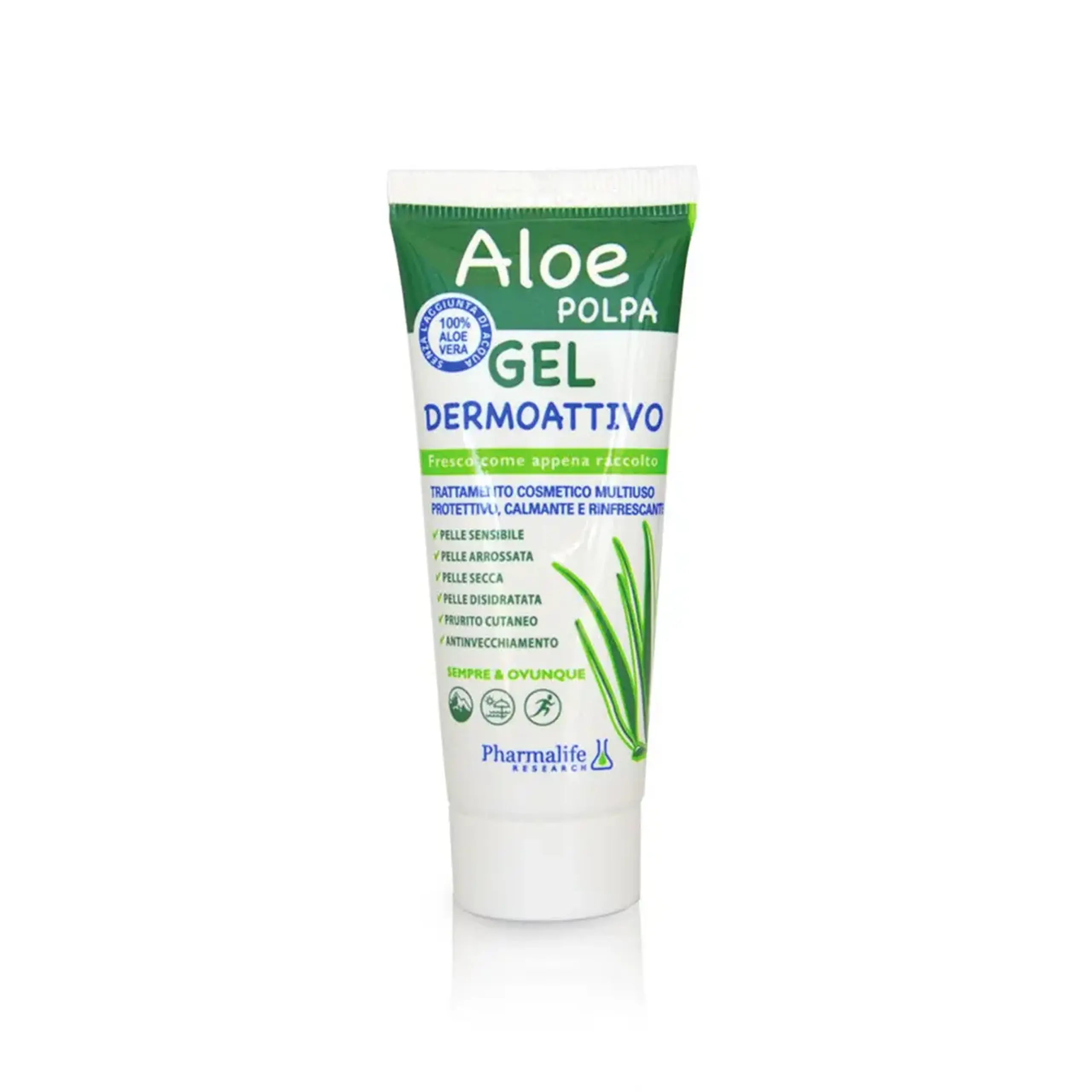 Aloe gel dermoactiv (protector,calmant) 100ml Pharmalife