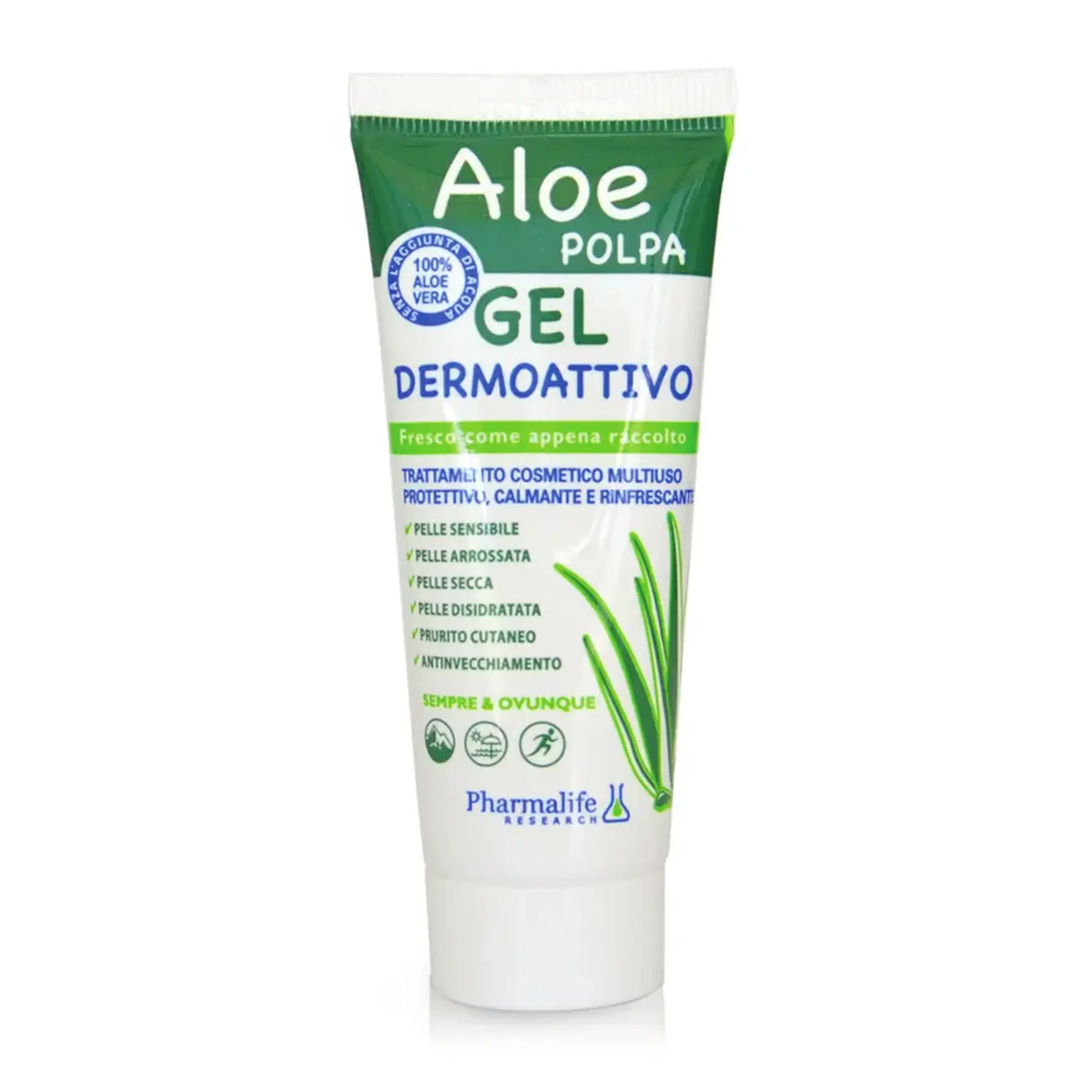 Aloe gel dermoactiv (protector,calmant) 200ml Pharmalife