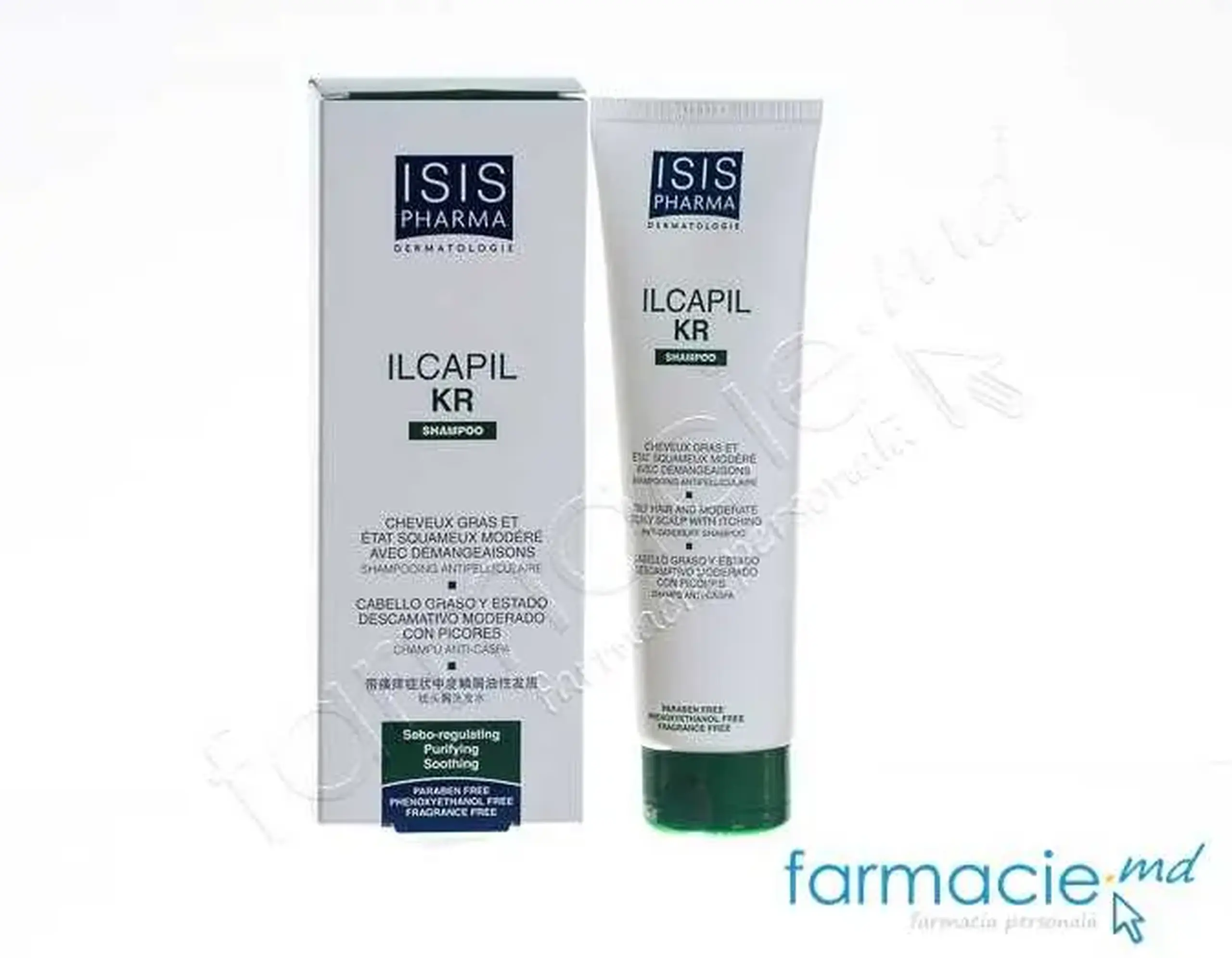 Ilcapil KR sampon (par gras,descuamare,prurit moderat) 150ml