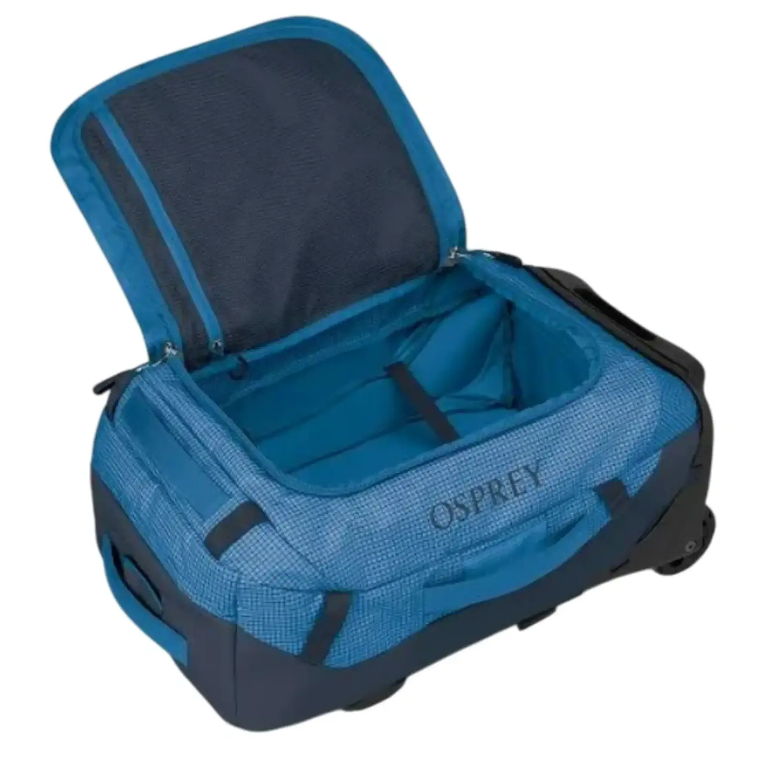 Geantă Osprey Transporter Wheeled Duffel 40 - Culoare blue