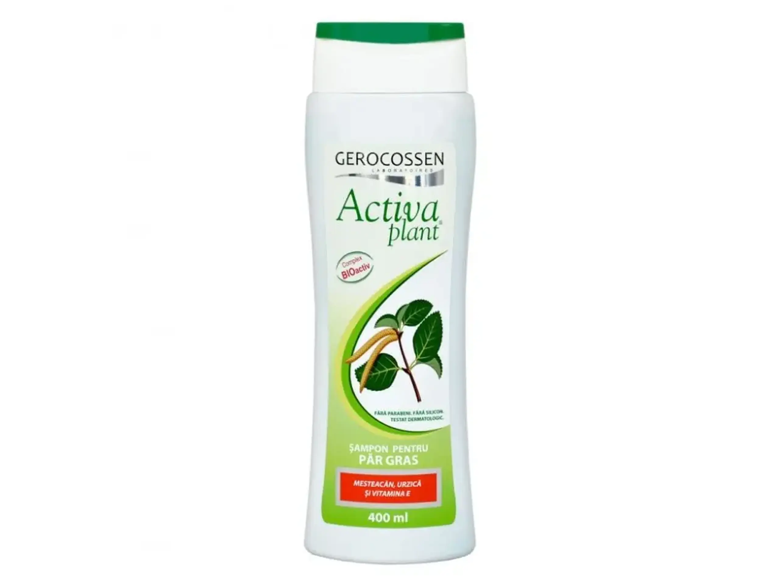 Gerocossen Activa Plant Sampon par gras - mesteacan, urzica, vit E 400ml