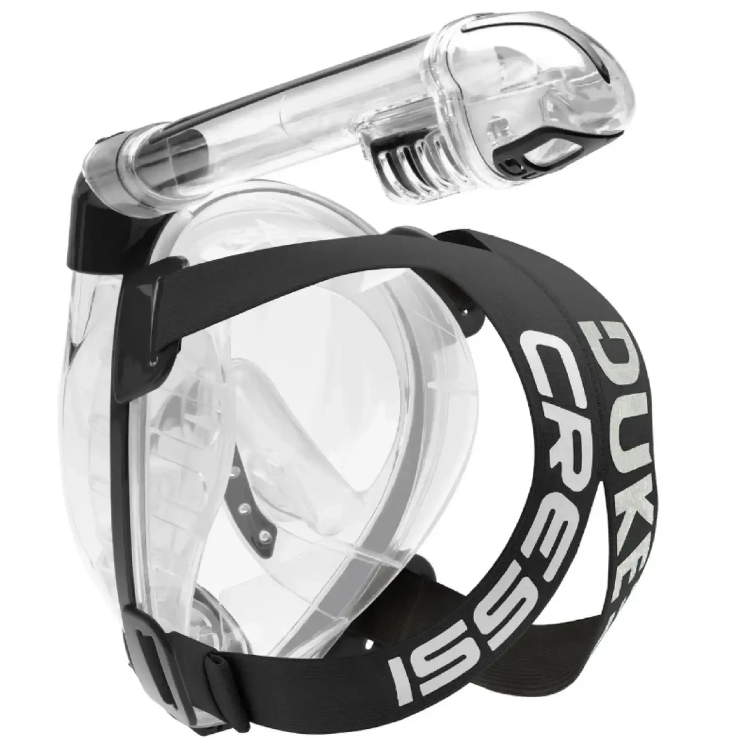 Mască Cressi-Sub Duke Dry Full Face Mask clear/black - Mărime s m