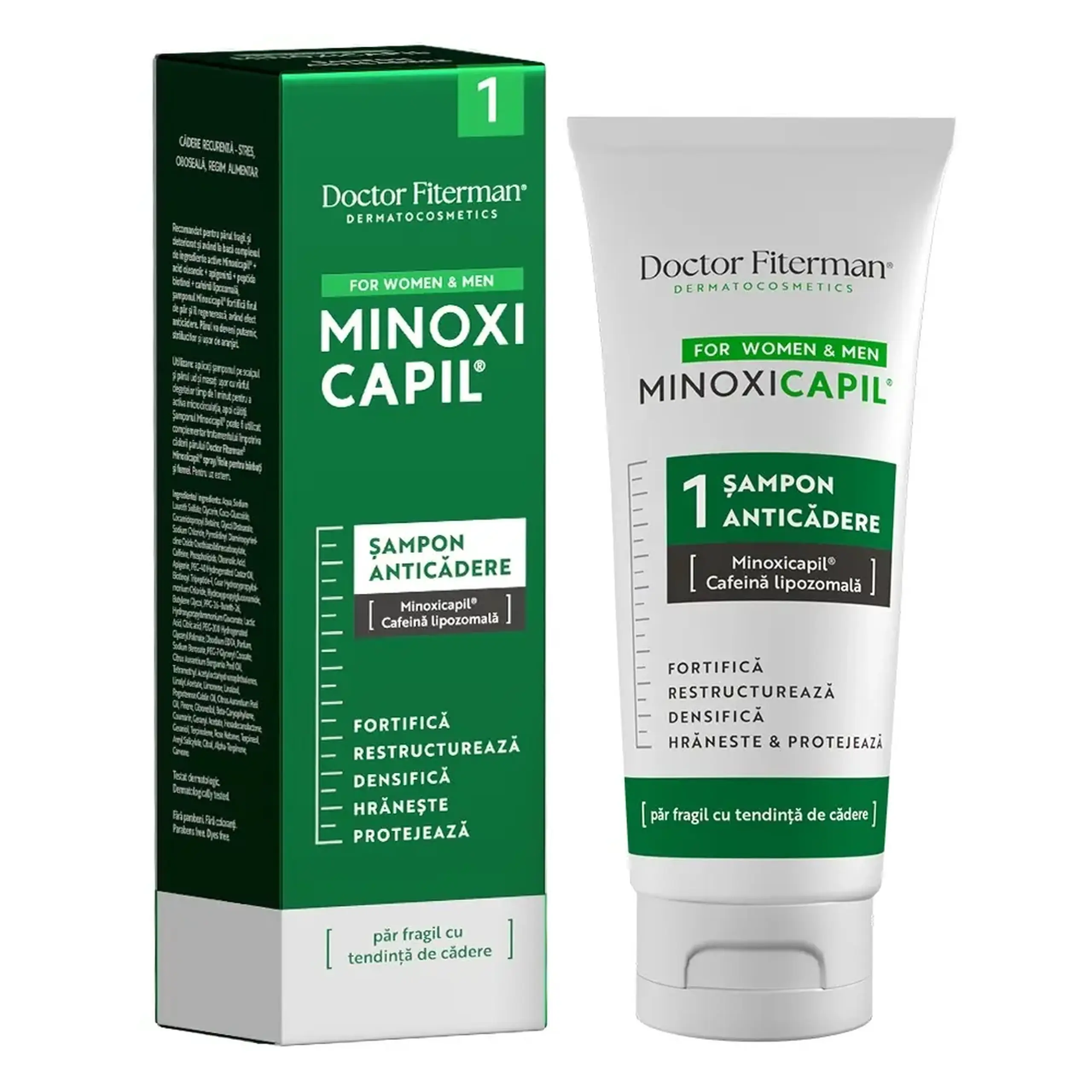 Minoxicapil Sampon anticadere 200ml Doctor Fiterman
