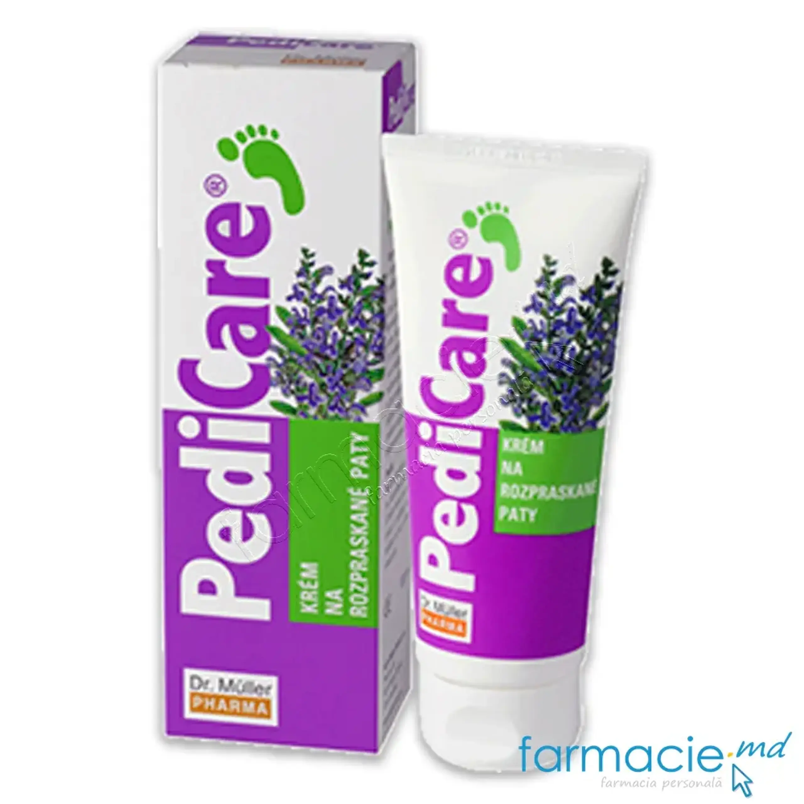 Pedicare Crema reparatoare (picioare,calcai fisurat) 100 ml Dr. Muller PHARMA