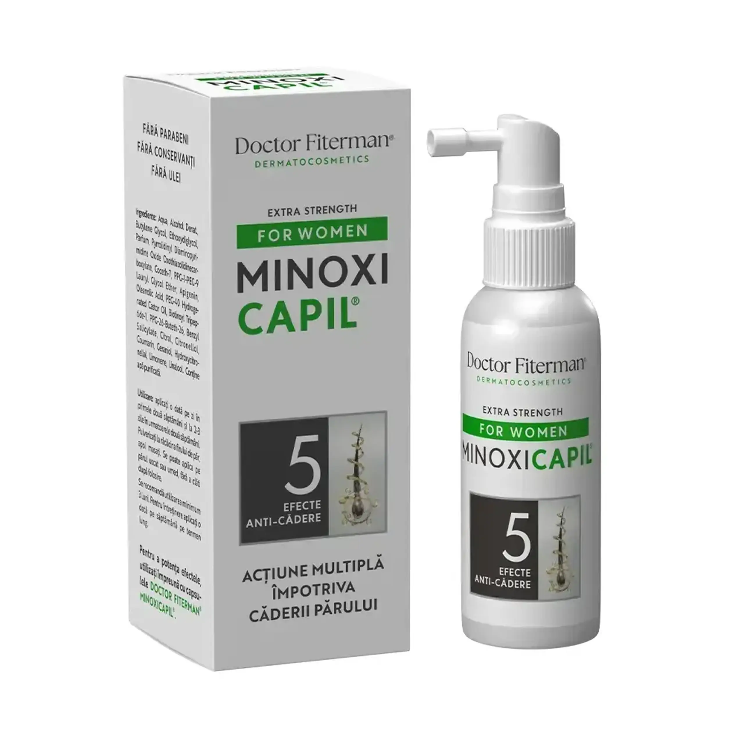 Minoxicapil Women spray 60ml Doctor Fiterman
