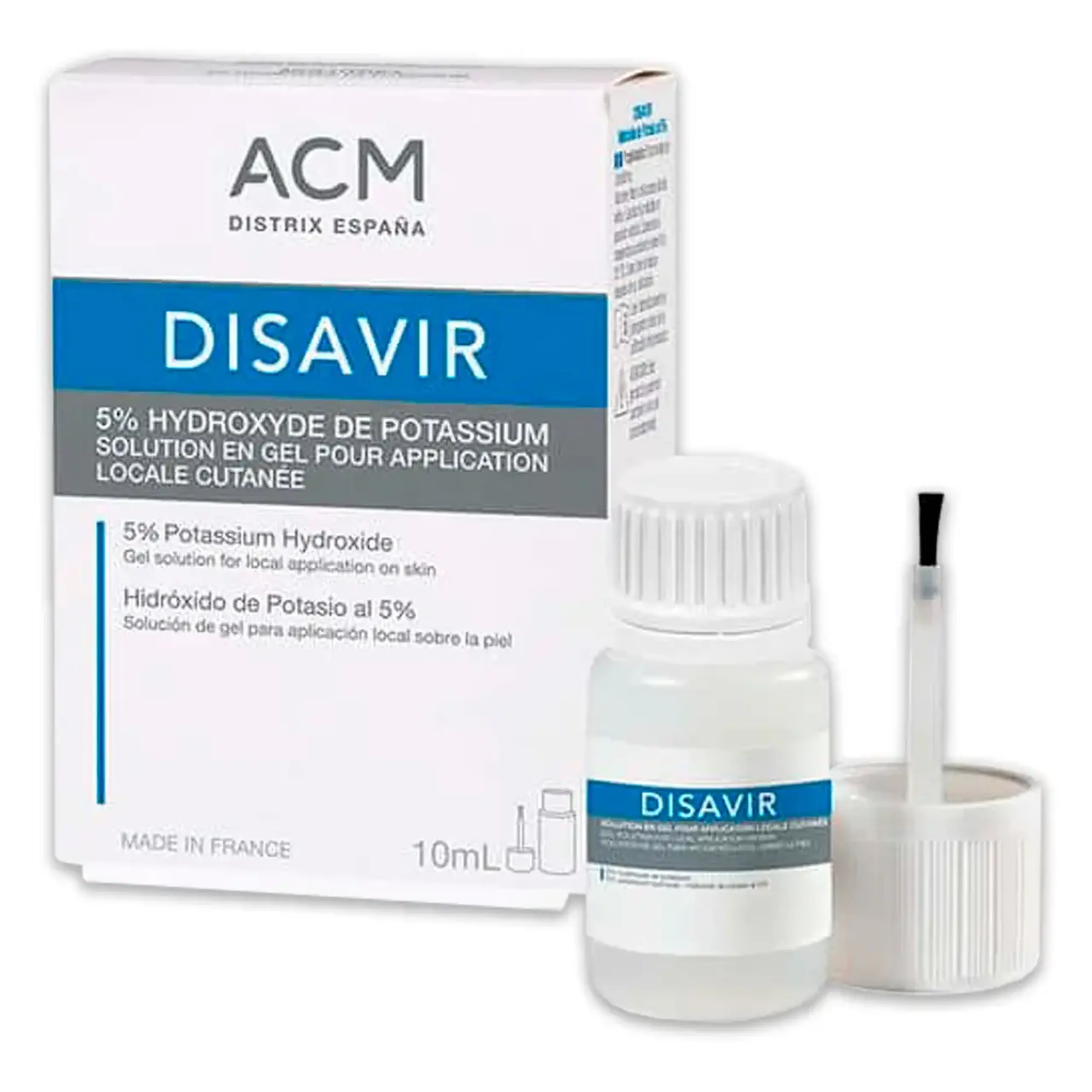 Disavir gel inlaturare condiloame (negi) 10ml ACM