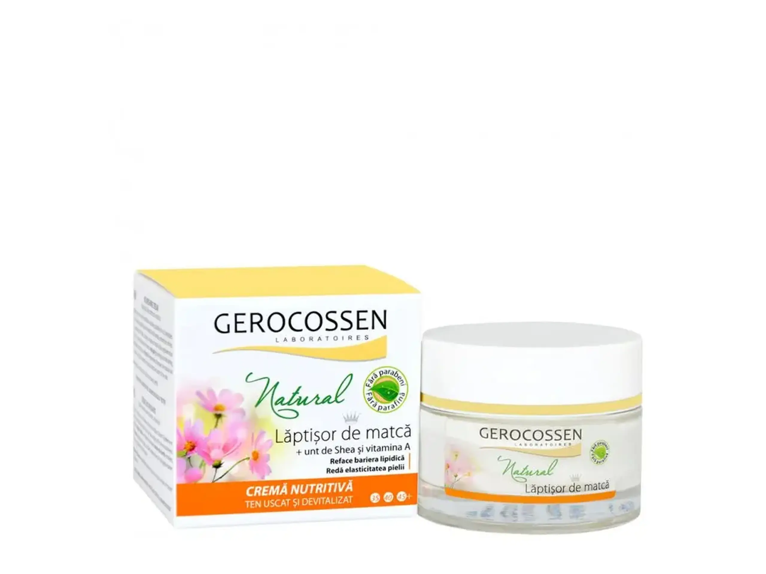 Gerocossen Natural Laptisor de Matca crema fata nutritiva 50ml